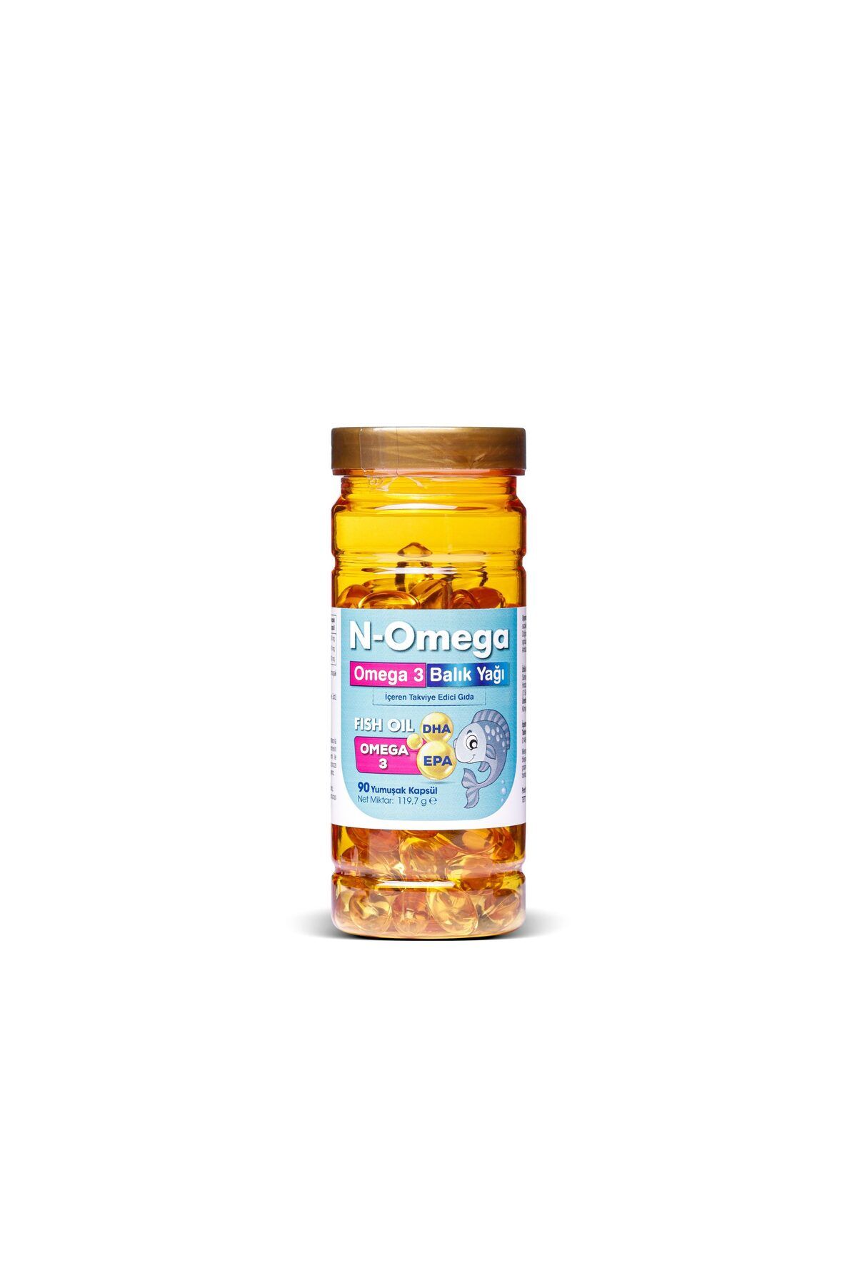 n-omega Omega 3 Balık Yağı 1000 mg 90 Yumuşak Kapsül