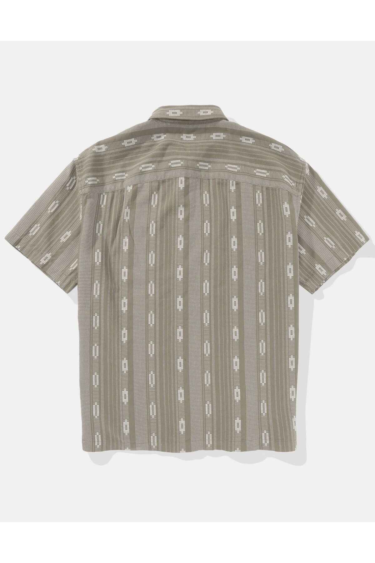 AMERICAN EAGLE-AE Button-Up Poolside Shirt 4