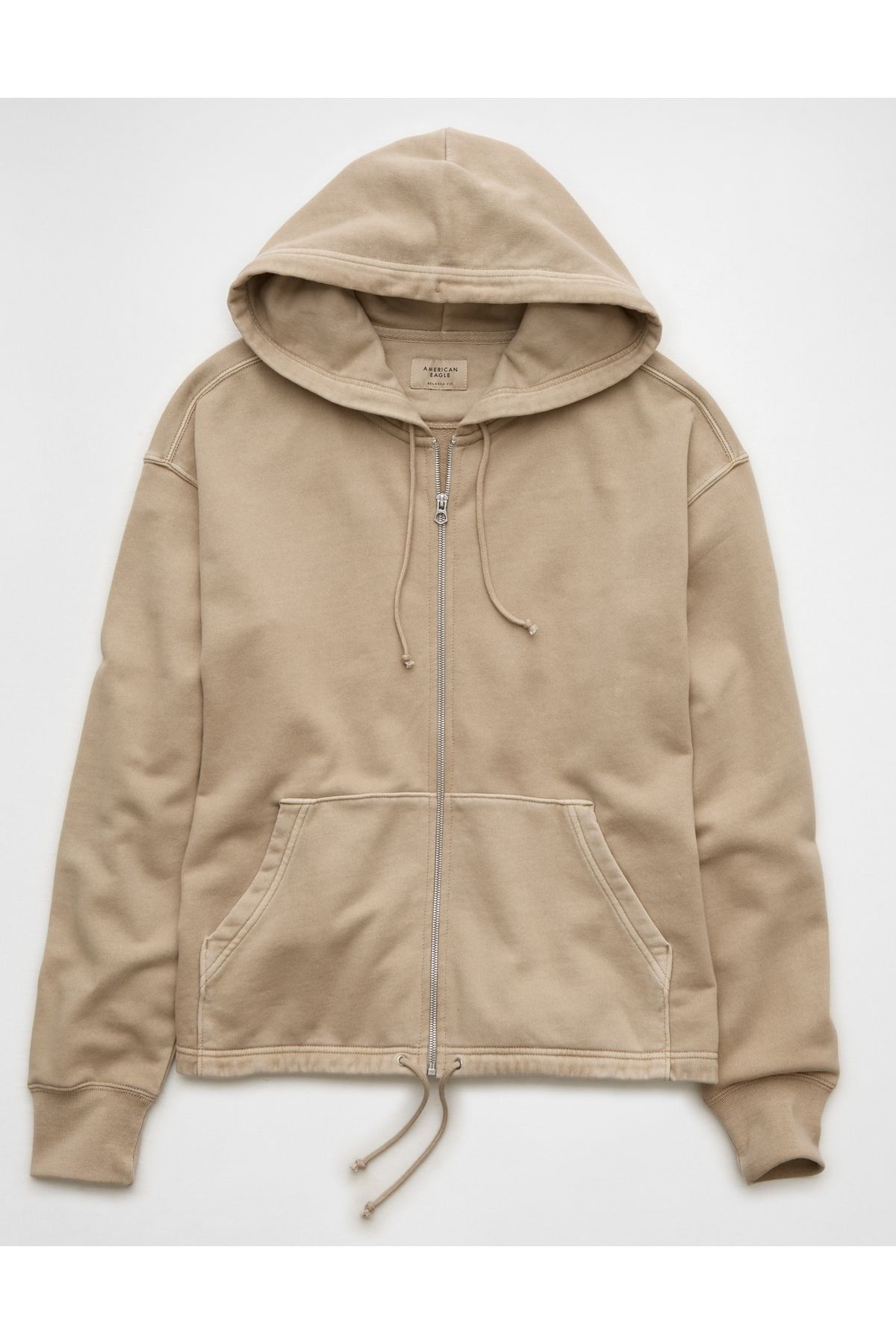 AMERICAN EAGLE-AE Boxy Zip-Up Hoodie 5