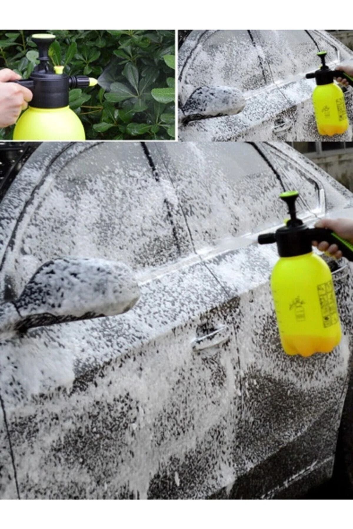AboutThePerfect 2 Litre Köpük Atıcı Araç Yıkama Pompası, kolay kullanım ve etkili temizlik sağlar.