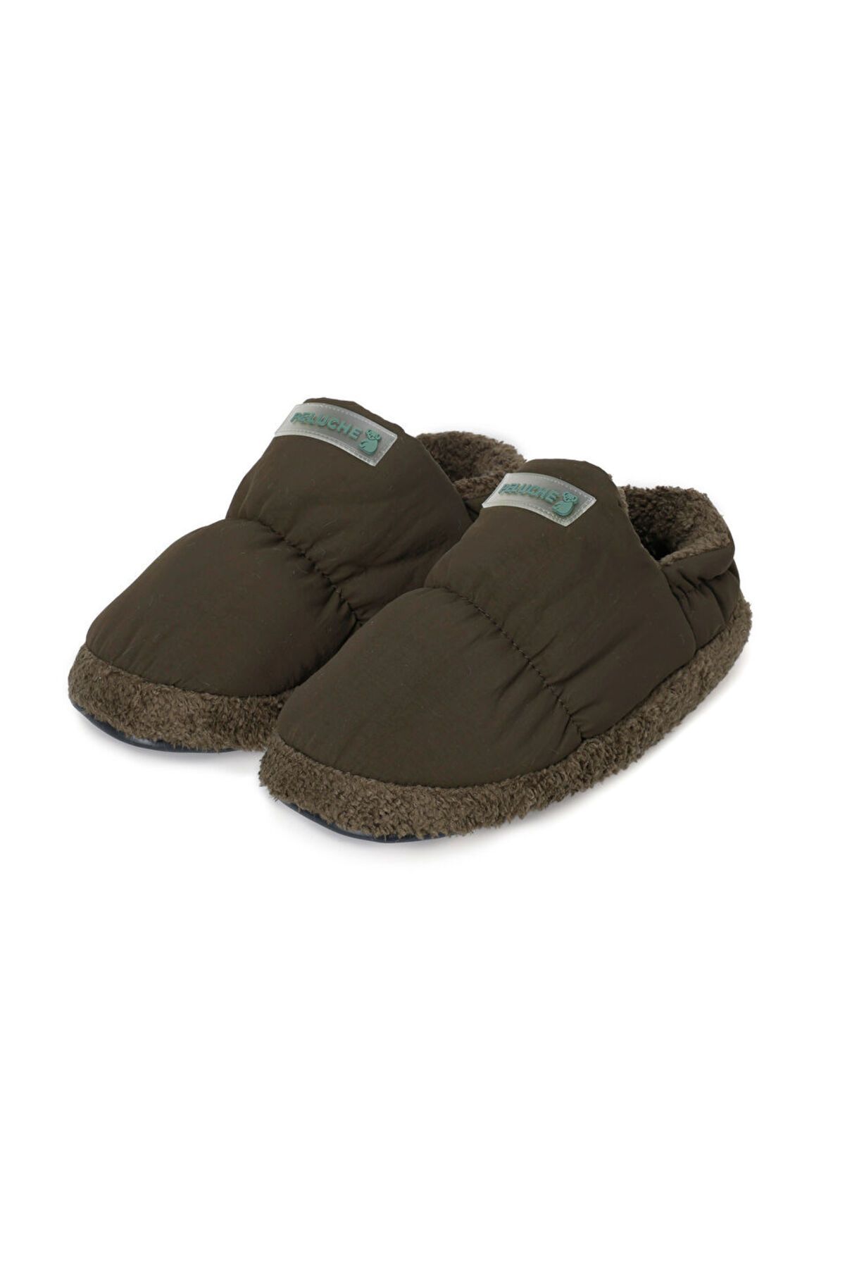 Peluche Khaki Parachute Men Slipper Erkek Günlük Ev Pandufu PAR-EHI Haki