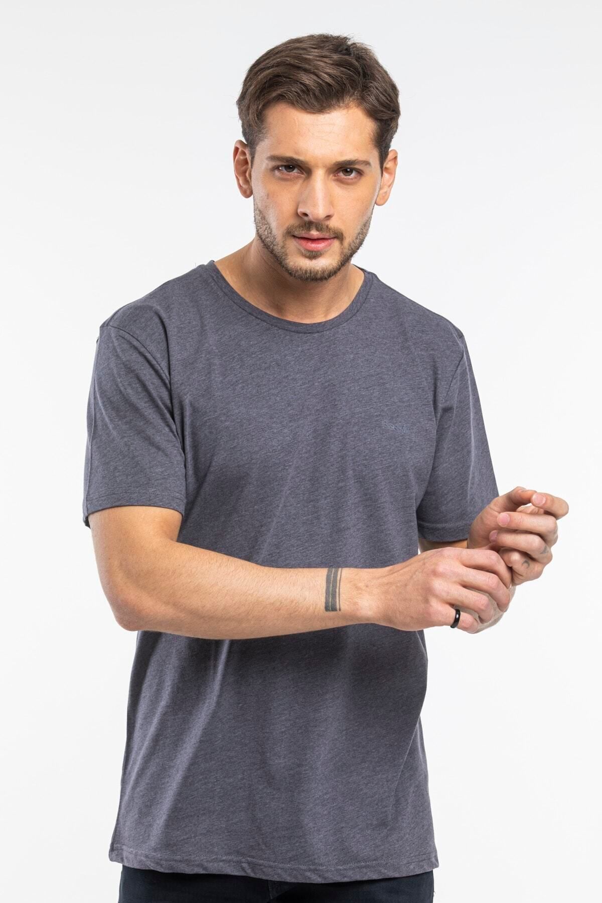 Superlife-Men's Crew Neck Slim Fit Brooklyn Printed T-Shirt Spr 266 2