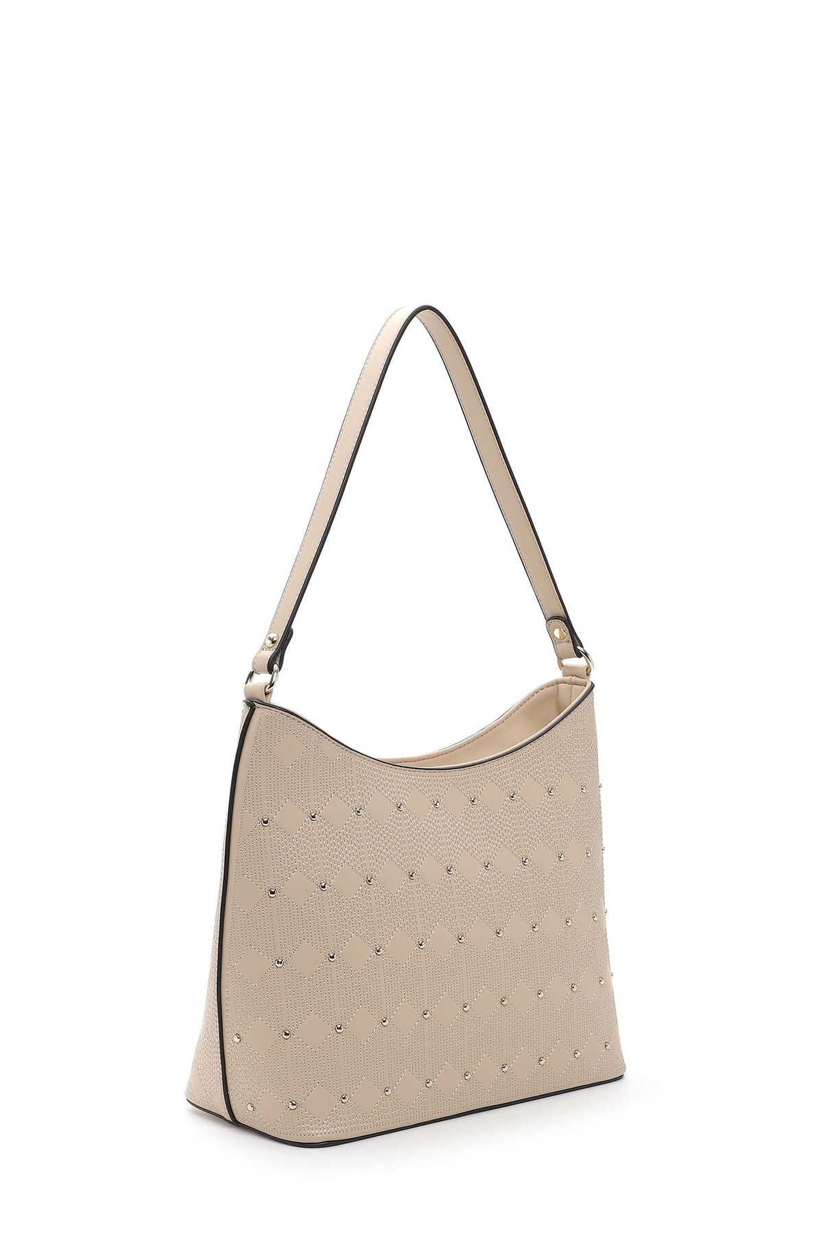 Tamaris-Handtasche - Beige - Unifarben 5