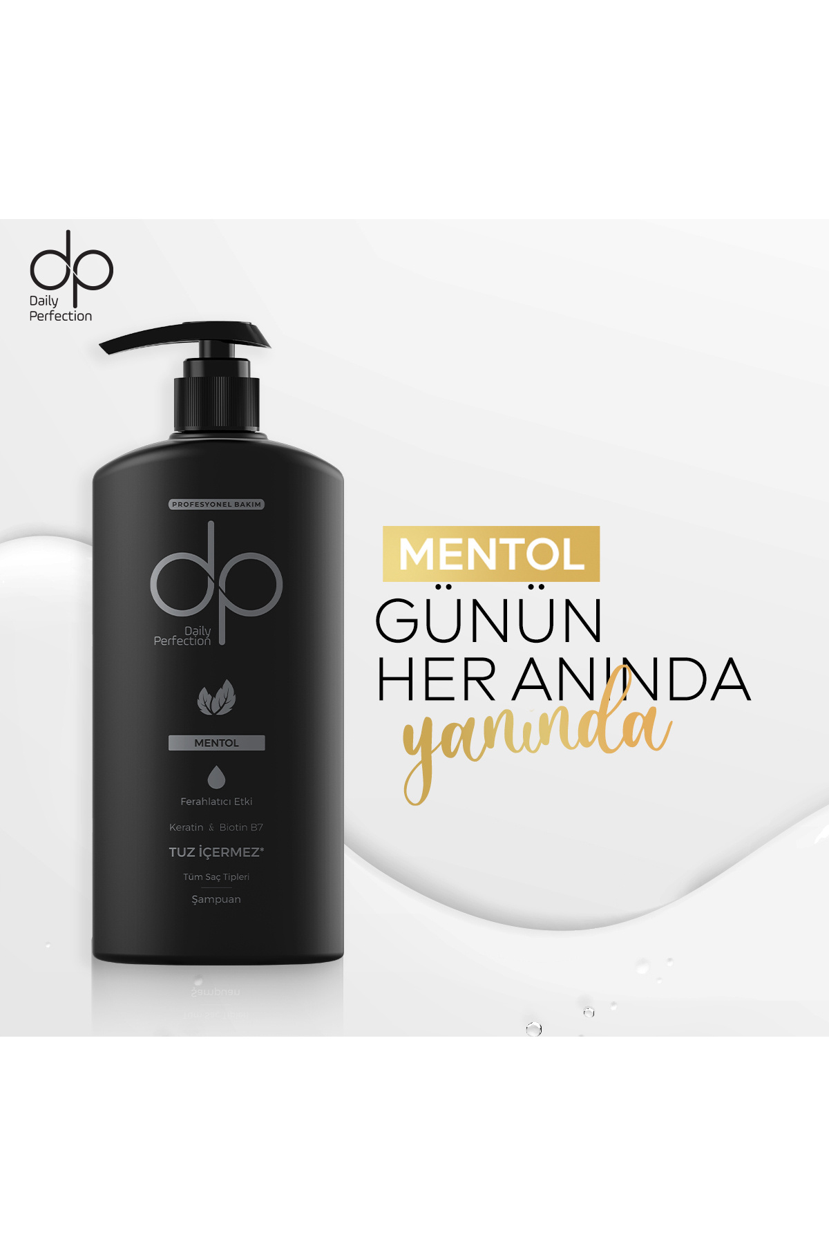 DP-Daily Perfection Menthol Shampoo - 500 ml 3