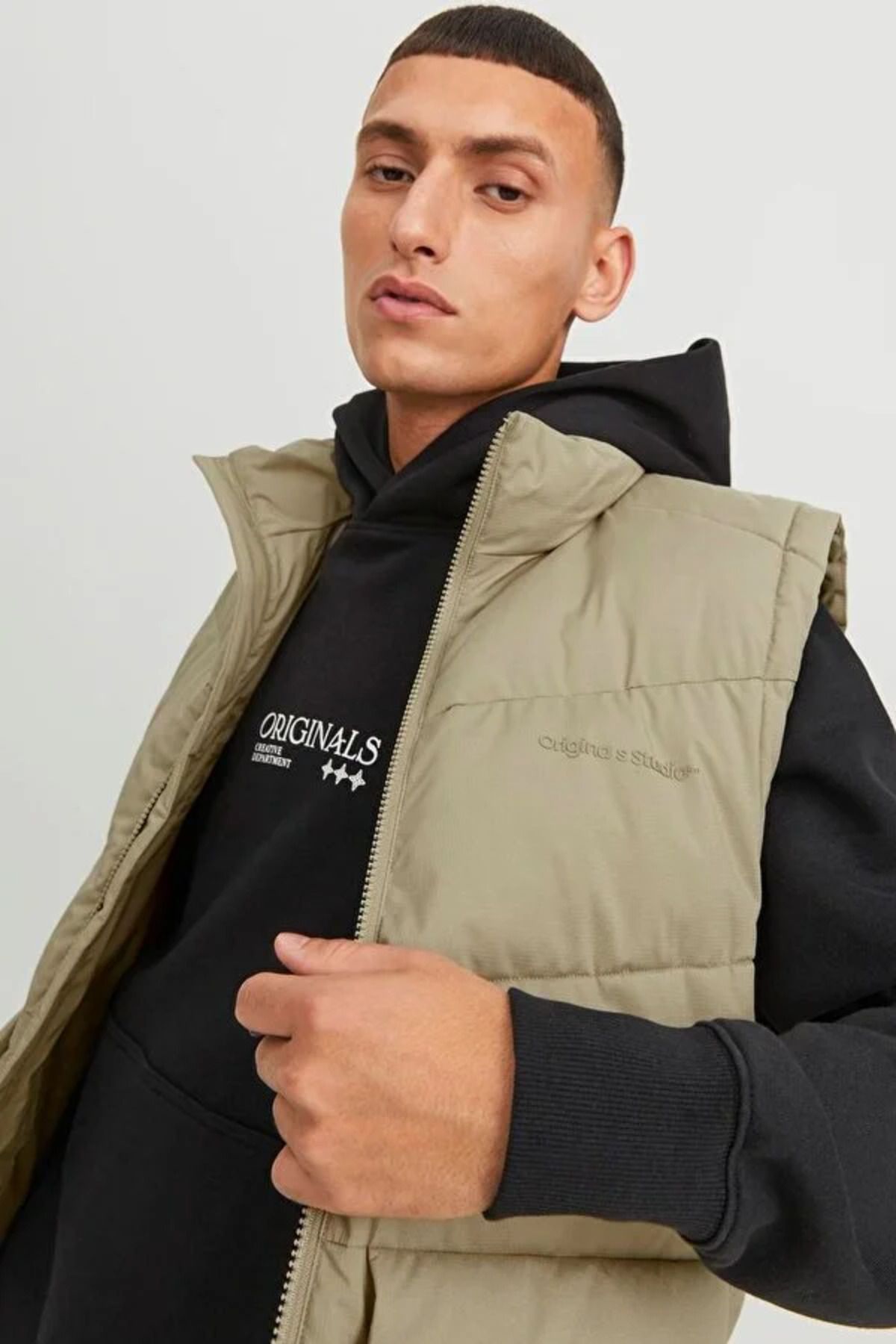 Jack & Jones-Puffer Bomber Vest 4