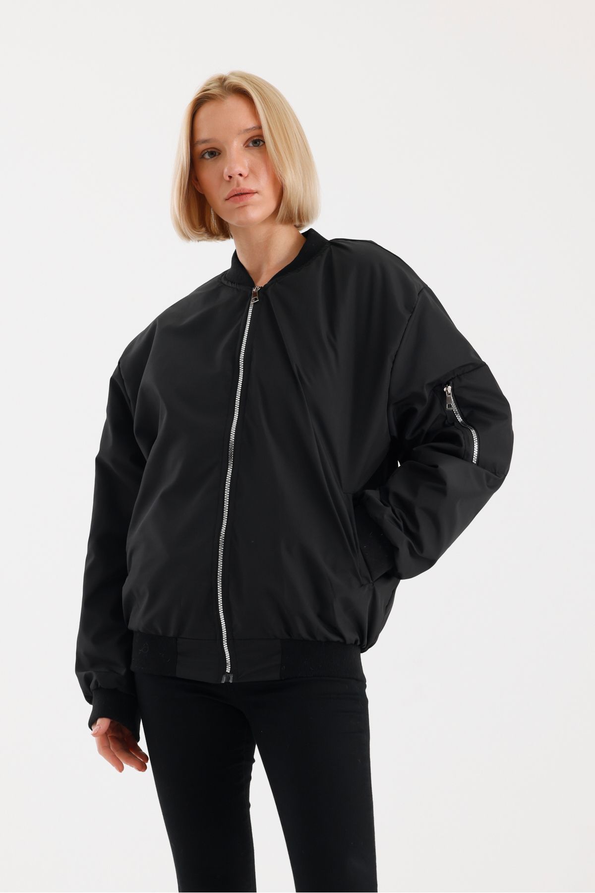 Luna-Oversize Bomber Jacket 4