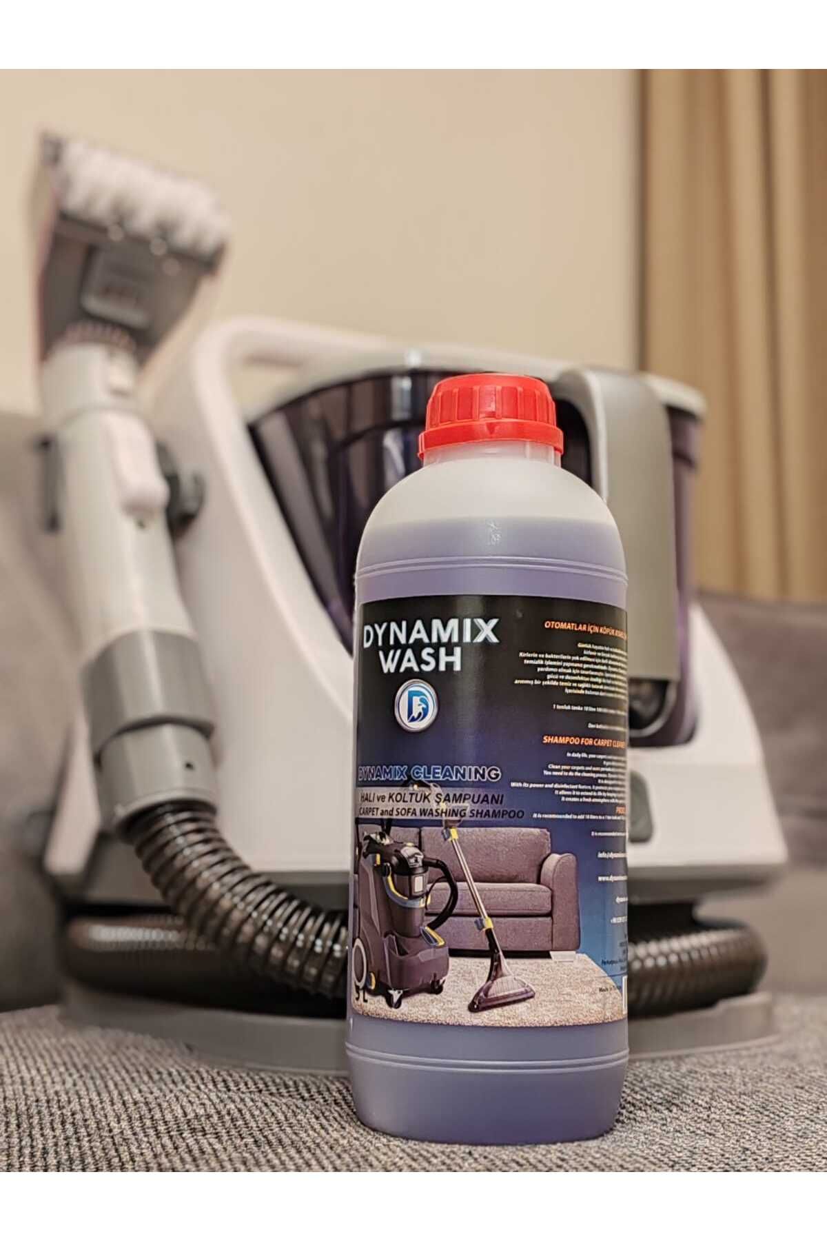 dynamix wash Dynamix Cleaning Makine Halı Şampuanı (KÖPÜK AYARLI) 1kg Lavanta Bahçesi - Halı Makinesi Şampuanı