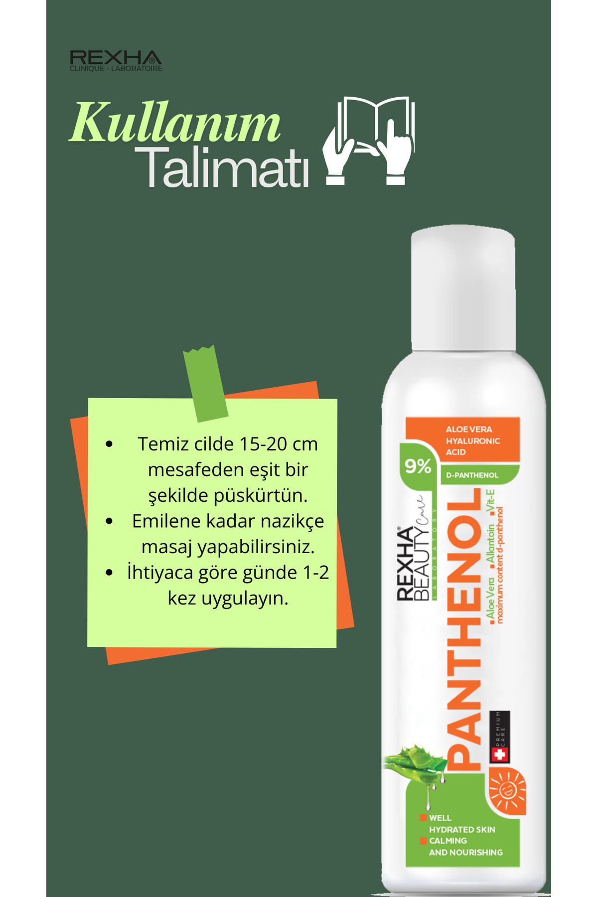 Sprey Bazlı Nemlendirici Ve Onarıcı Cilt Bakımı Içerikli Nemlendirici Sprey -150 ml — RXH06 — تصویر 7 از 9