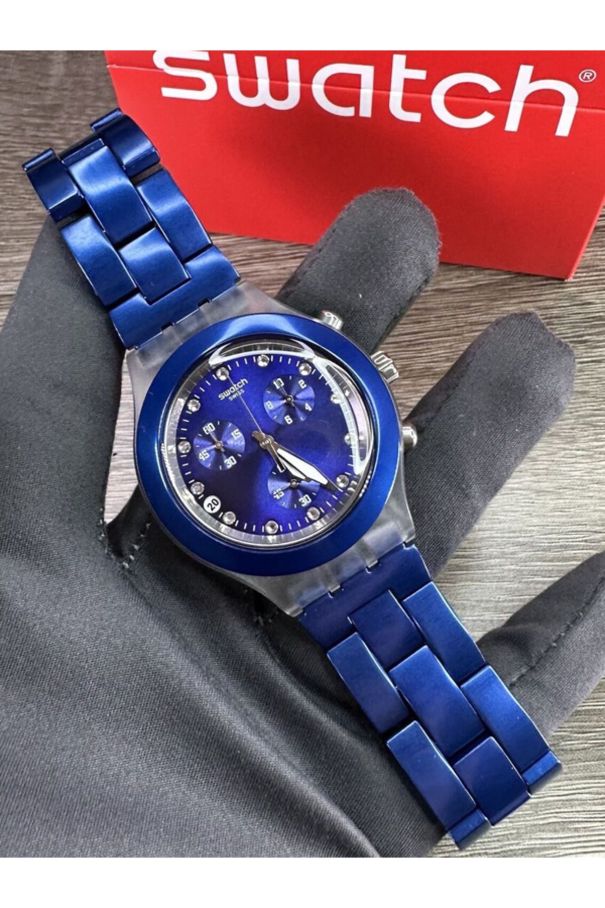 Swatch-Unisex Wristwatch SVCK4055AG 3