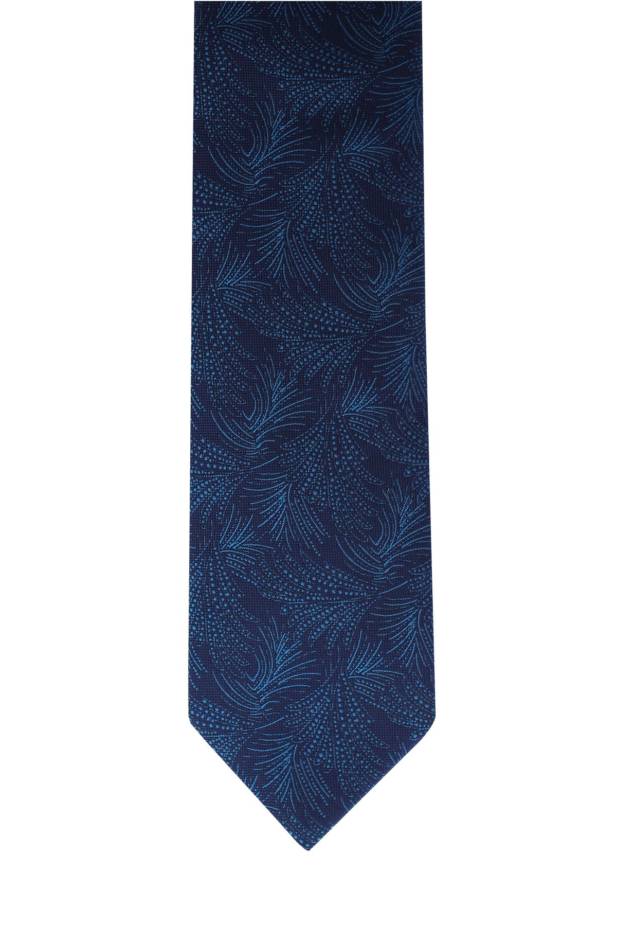 Kiğılı-Tie - Dark blue - Patterned 2