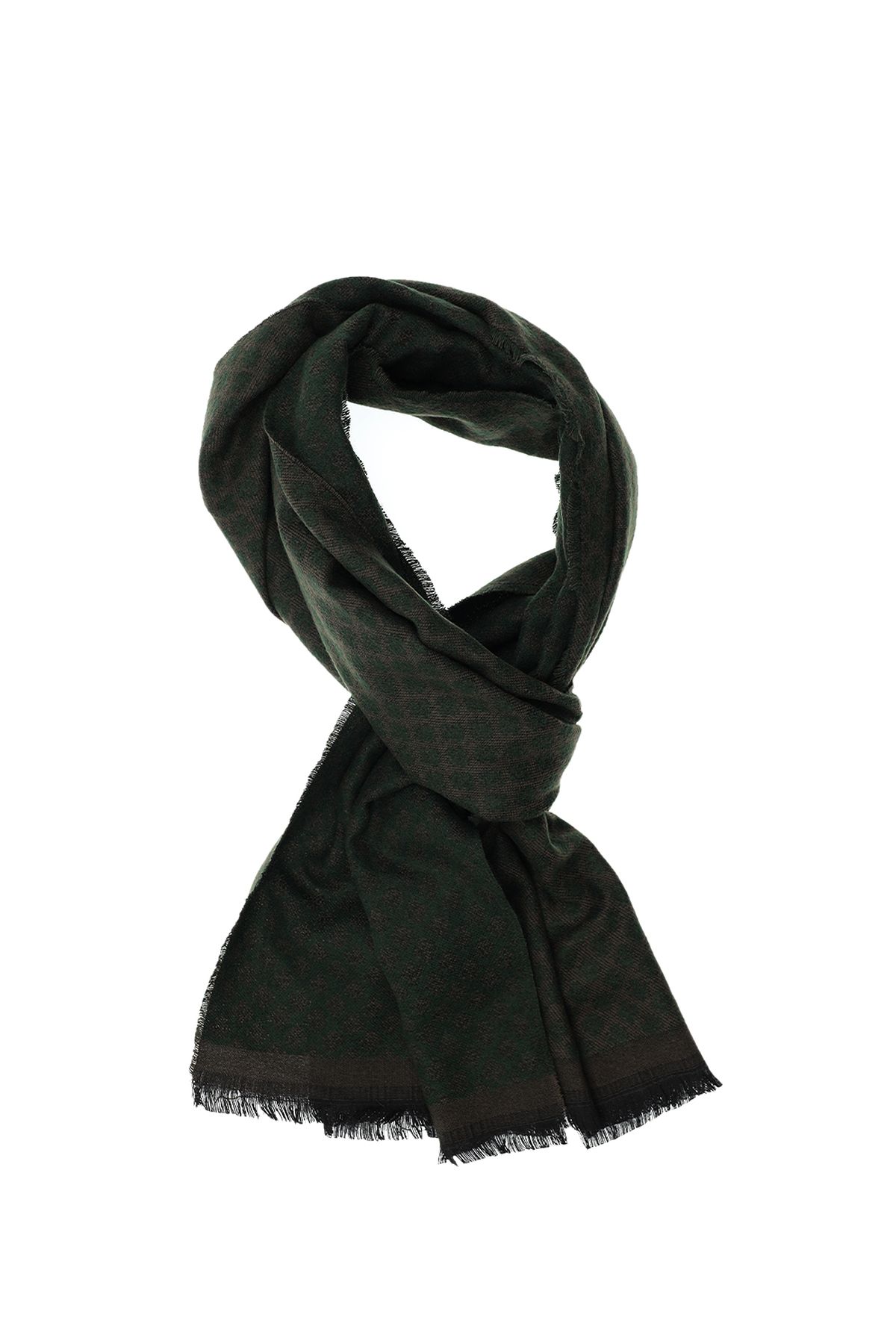 Kiğılı-Scarf - Green - Plain 1