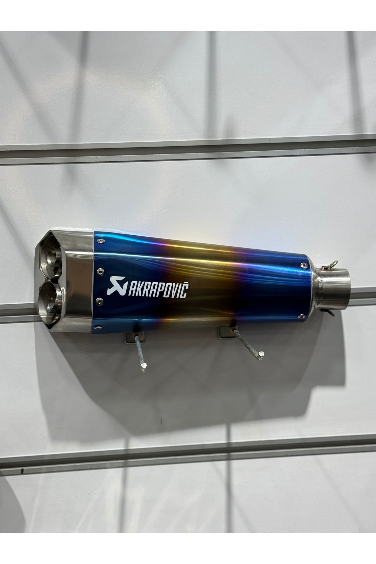 Akrapovic Akrapoviç Çift Çıkış Üniversal Egzoz-Bukalemun