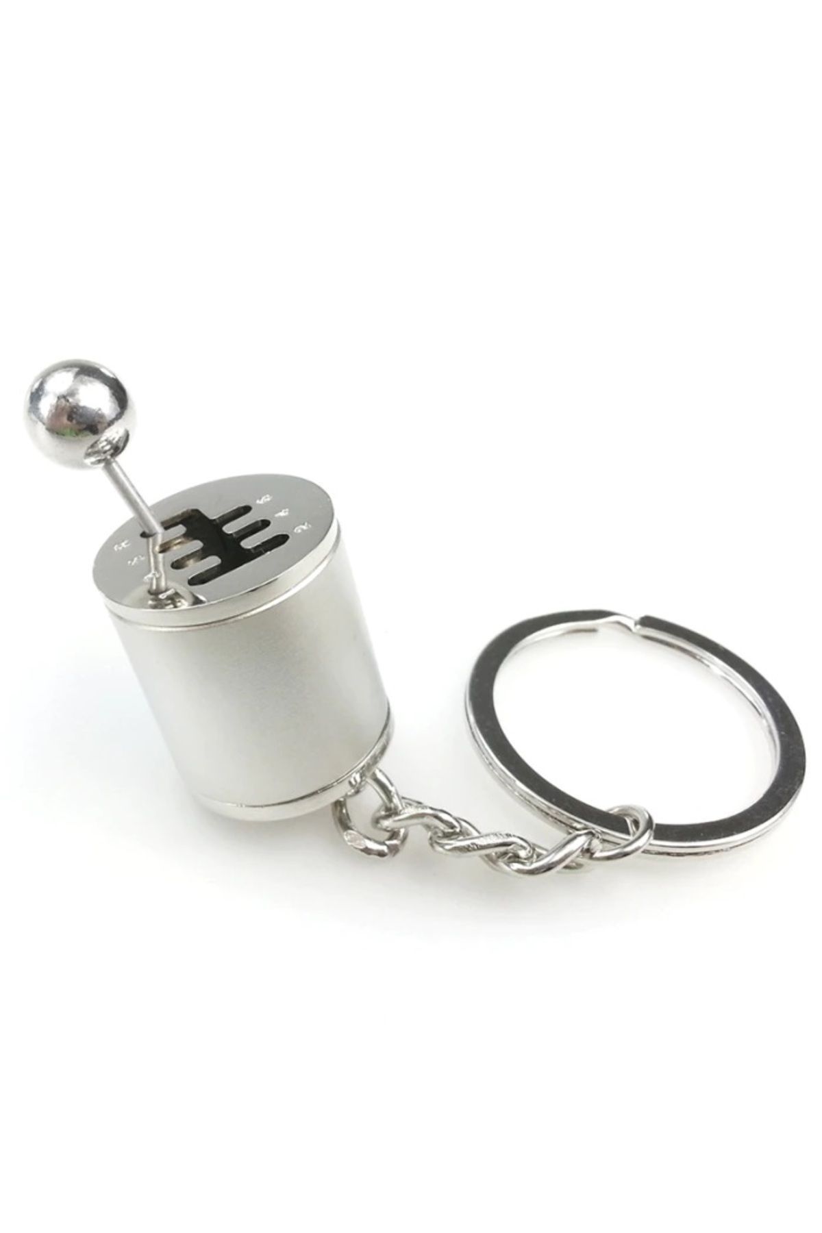 The Simu-Metal Gear Shift Keychain - Moving Six, Manual Shifter Knob 4
