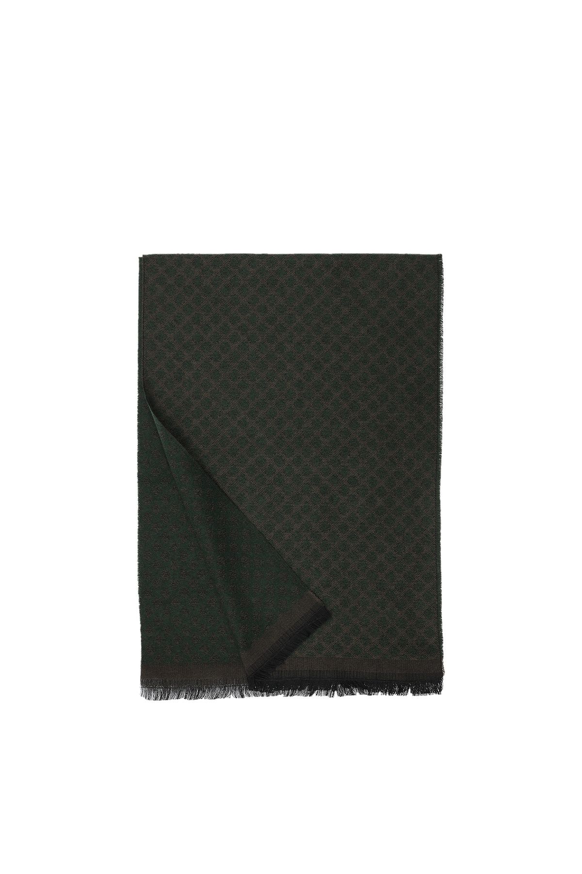 Kiğılı-Scarf - Green - Plain 2