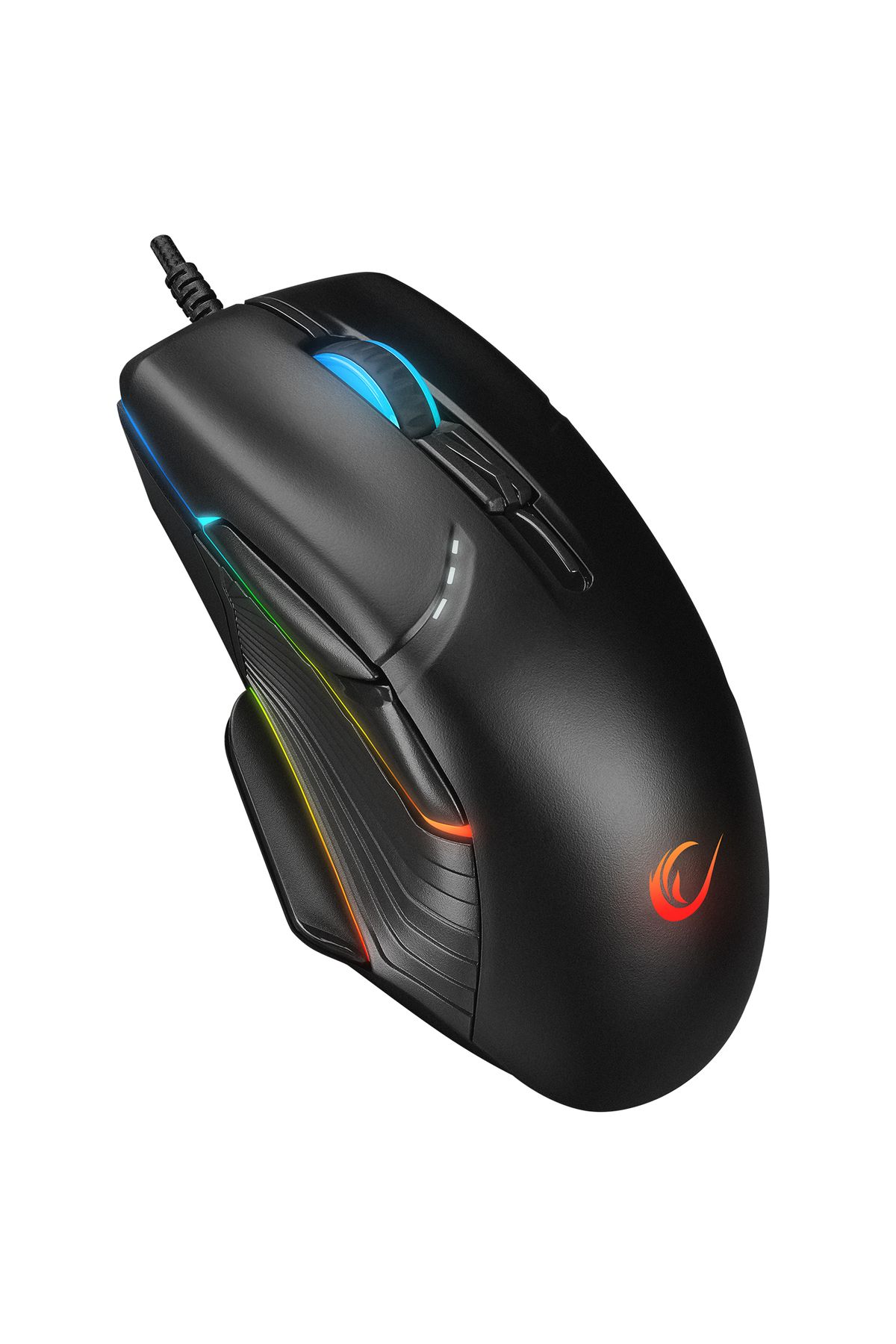 Rampage zerdğ Fıghter 12400dpi Rgb Ledli Profesyonel Gaming Oyuncu Mouse Modern Tasarım 431550 Yeni Model