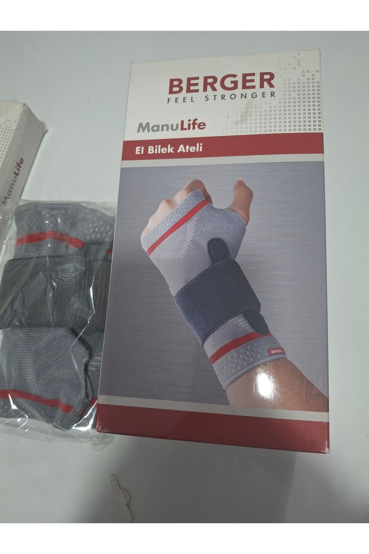 BERGER-Manulife Knitted Hand Wrist Splint Left XXL 1