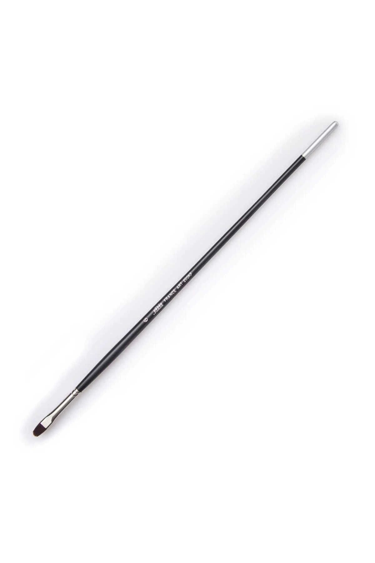 Pebeo-200kf Series Long Handle Cat Tongue Brush No: 6 1