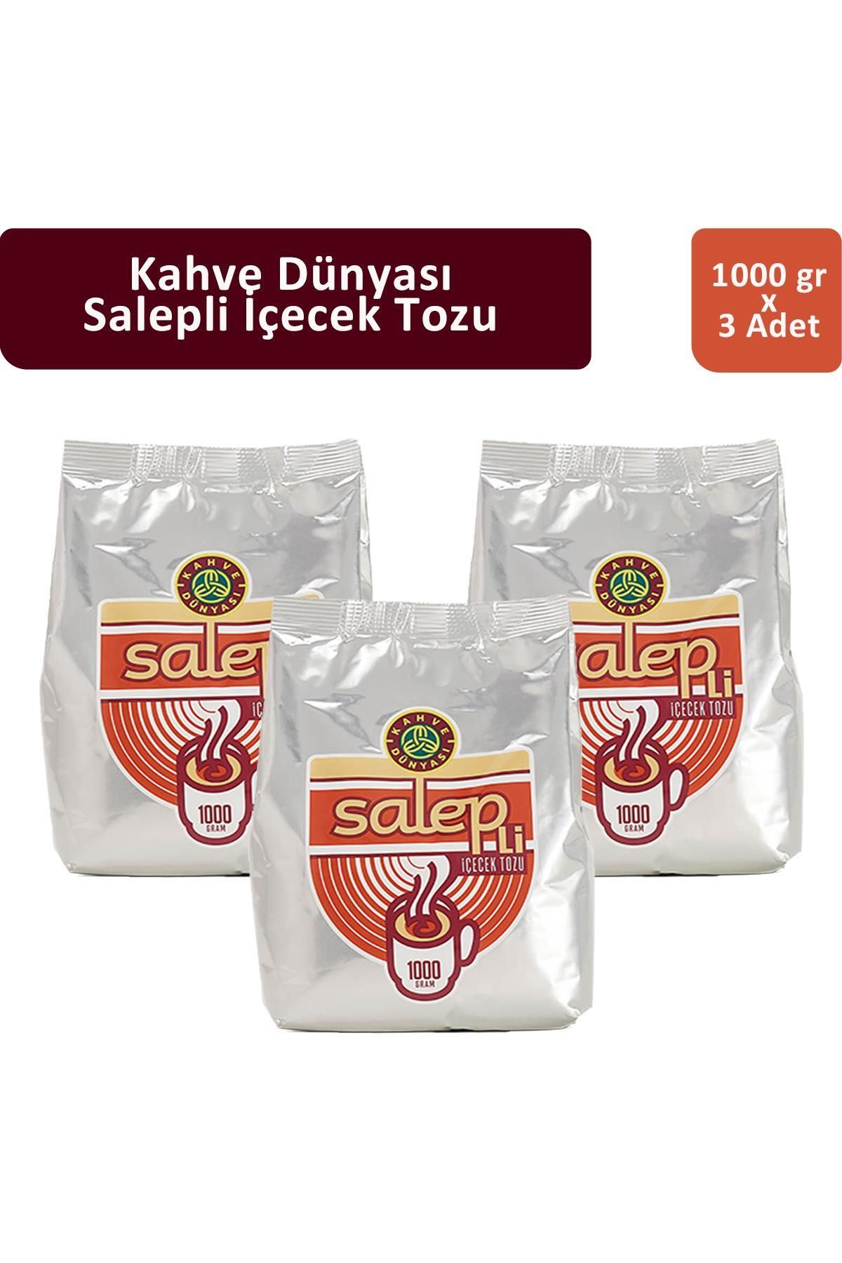 Kahve Dünyası Kahve Dünyası Salep 1000 gr x 3 Adet