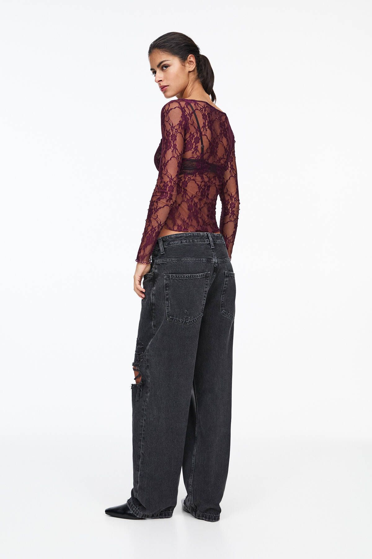 Pull & Bear-Drawstring Lace Ball 4