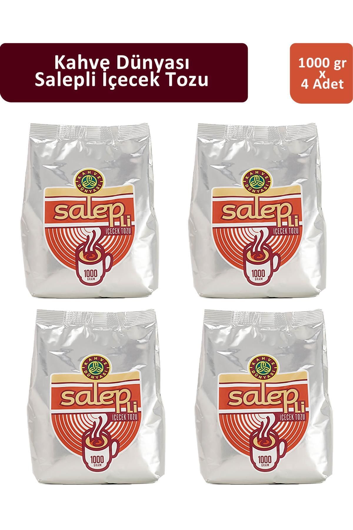 Kahve Dünyası Kahve Dünyası Salep 1000 gr x 4 Adet