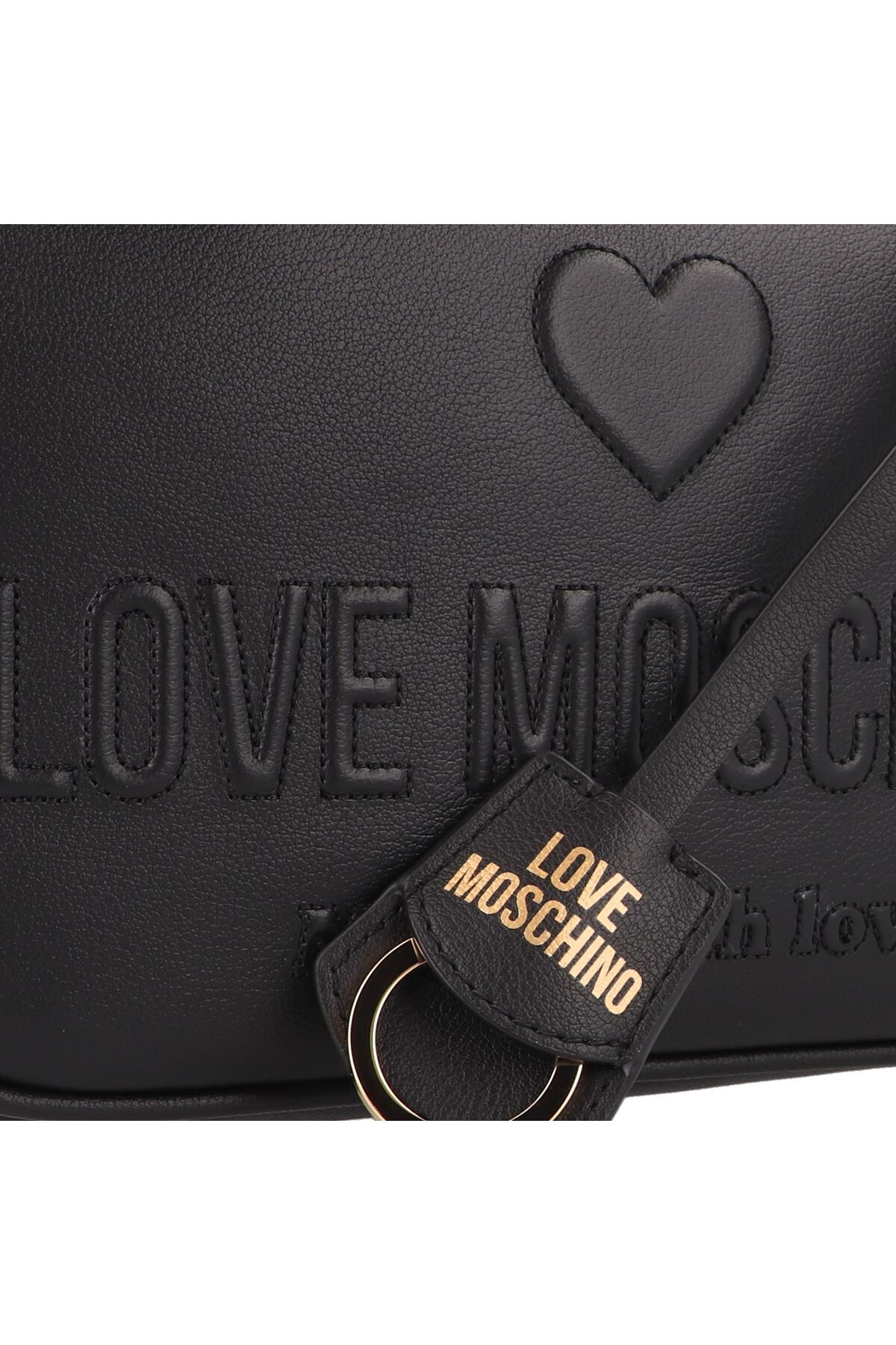 Love Moschino-Love Embossed Umhängetasche 23 cm 4