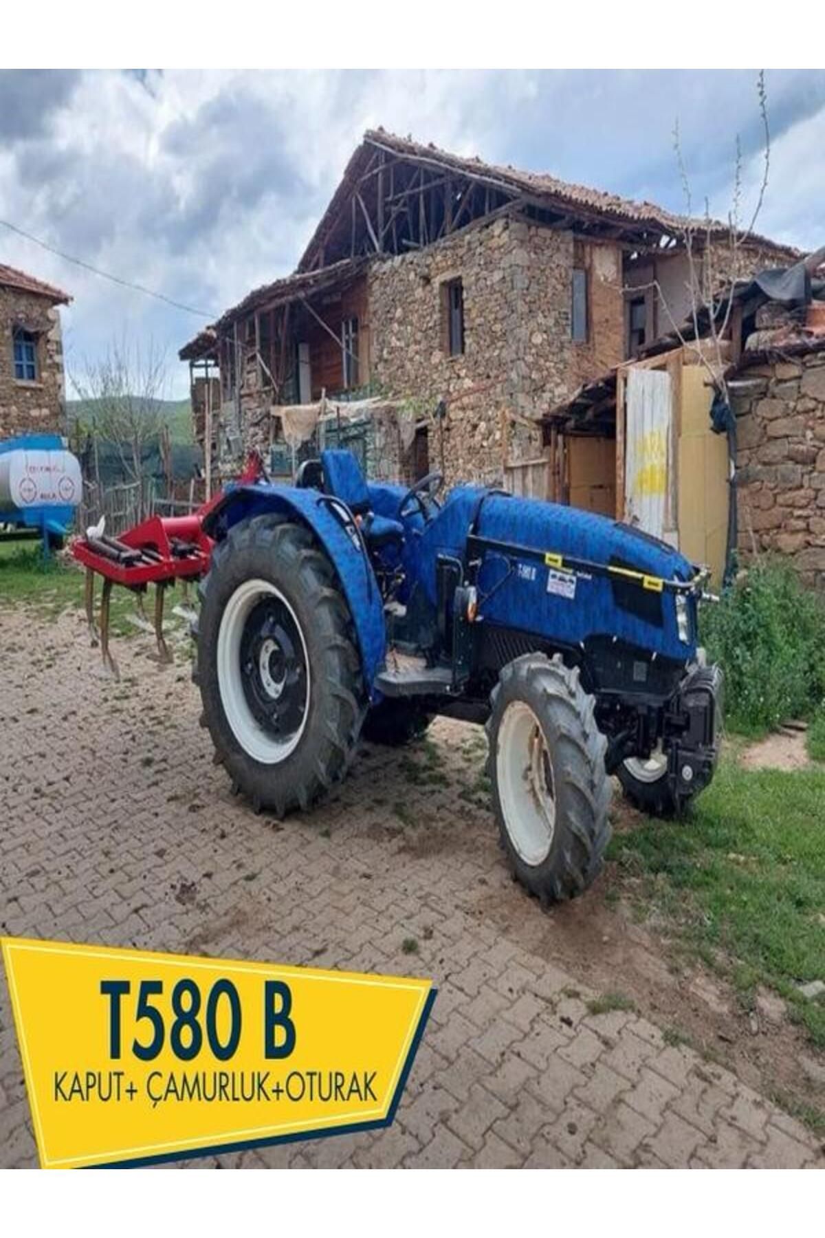 Karadağ Traktör Kılıfları Newholland T 580 B Takım Kamuflaj Traktör Kılıfı