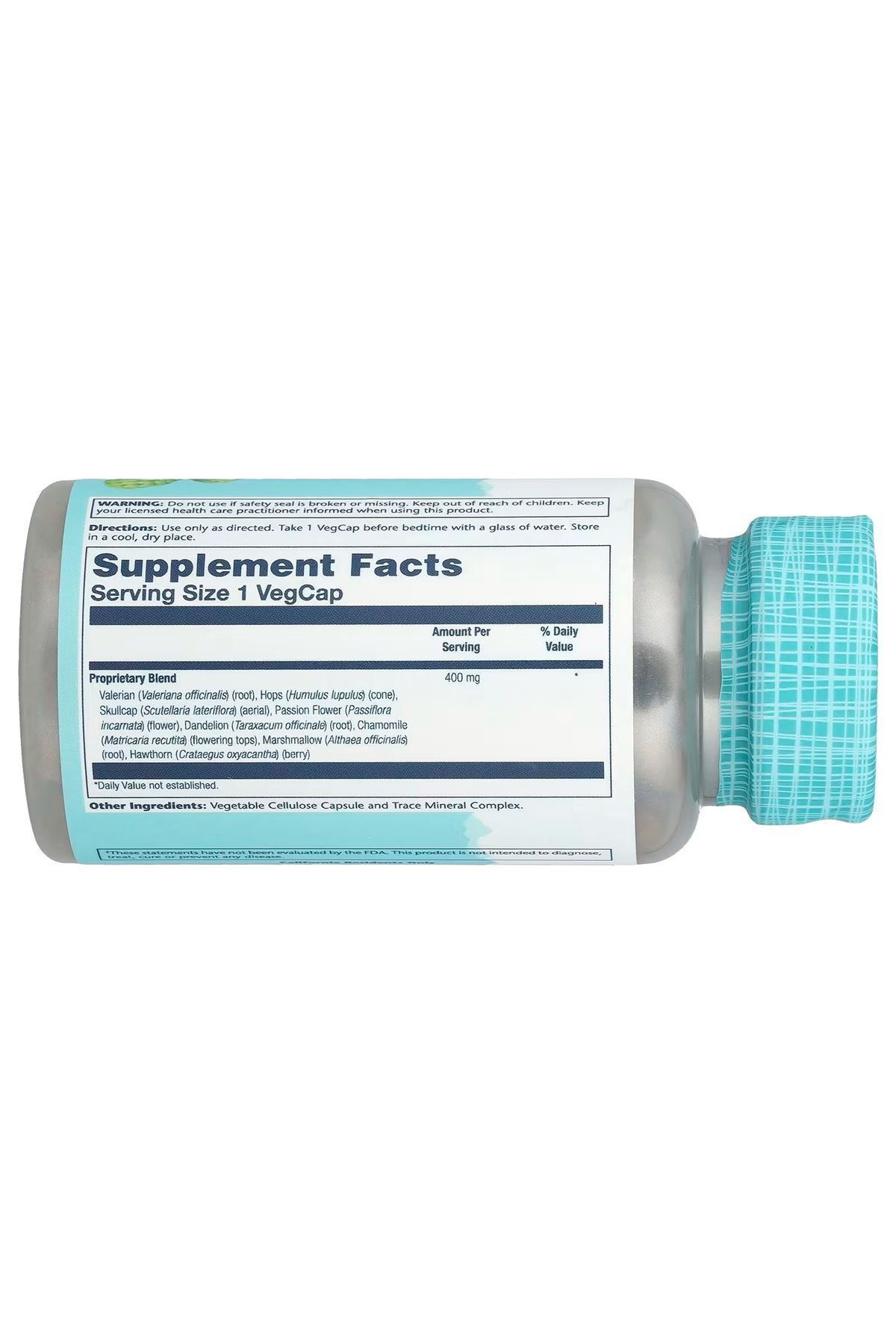 Solaray-Sleep Blend Sp-17 100 Capsules 2