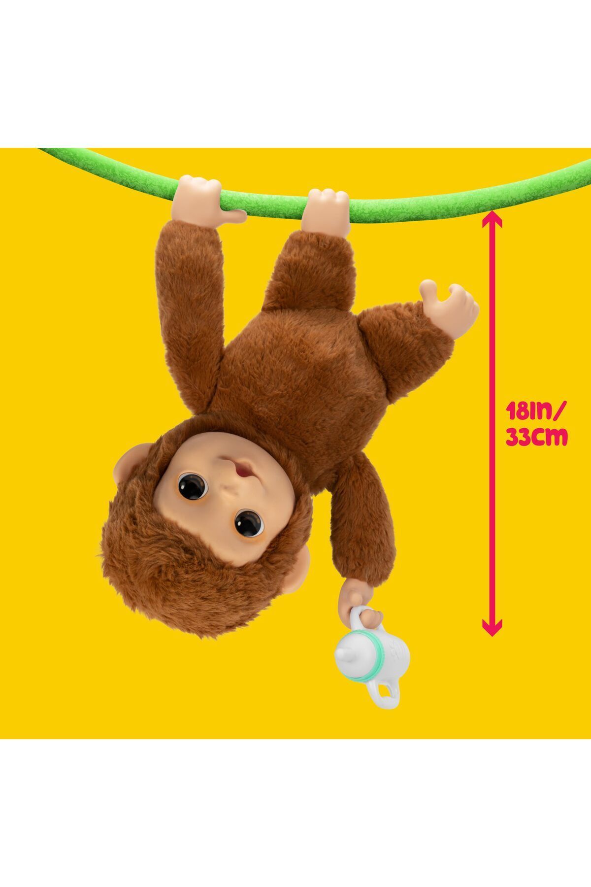 LITTLE LIVE PETS-My Baby Monkey | Adorable Pet Monkey | 50 Sounds/reactions | Interactive Toy | Cute 3