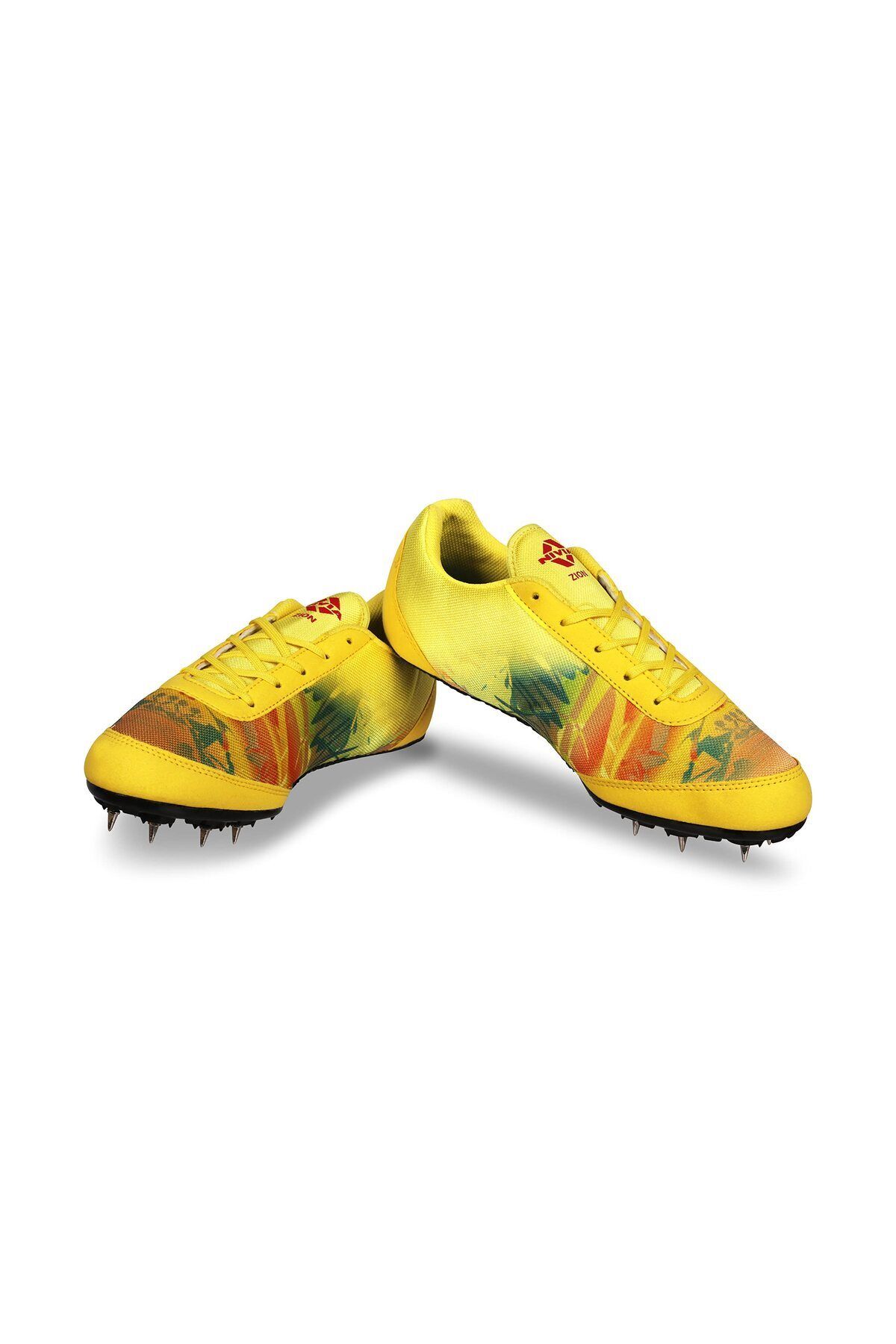 Nivia-Zion Size 2uk Running Spikes Shoes | Yellow | Track Shoes | Running Spikes 3