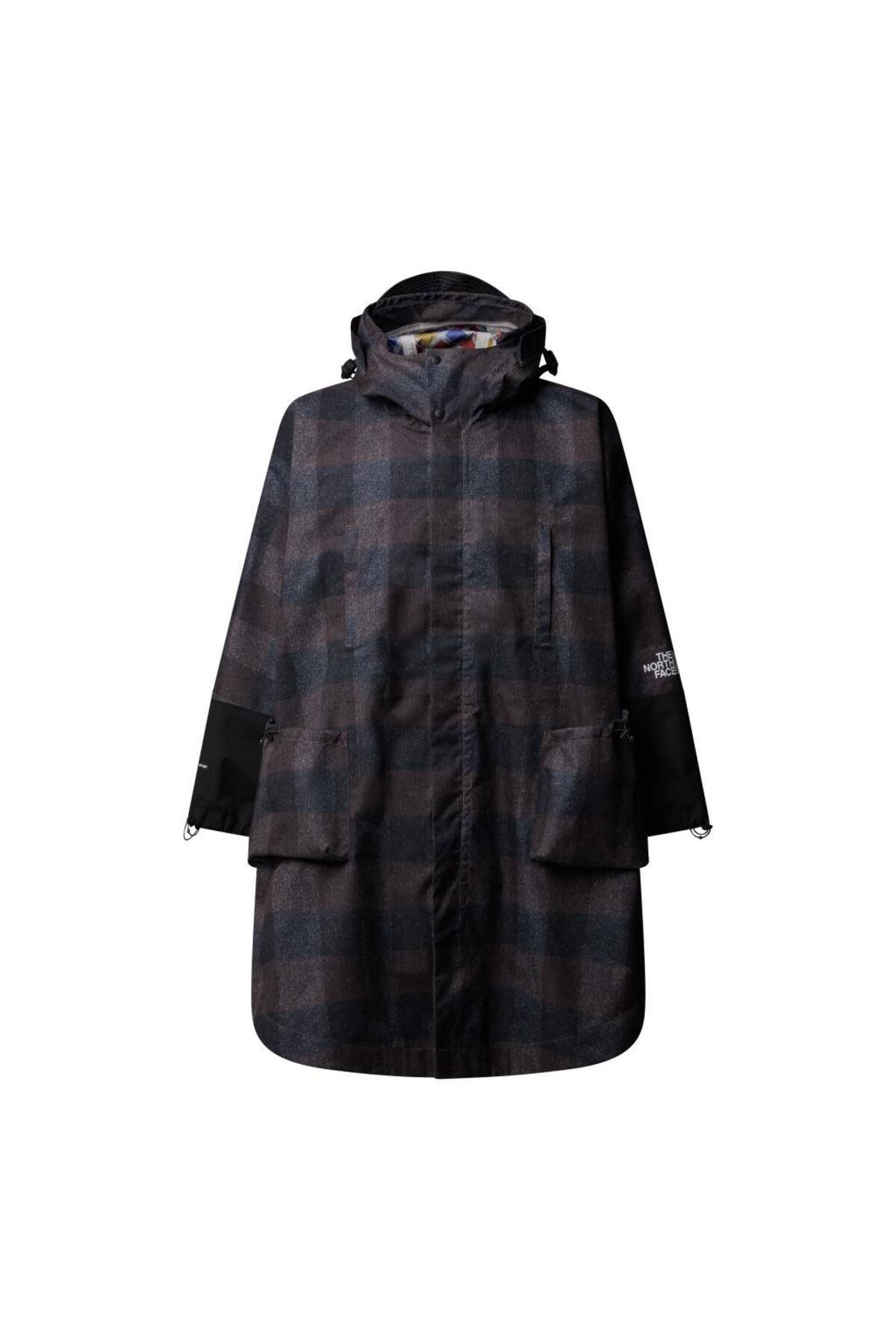 THE NORTH FACE Erkek HARDSHELL PONCHO CEKET - AP NF0A8A7T0QU1 Kahverengi-L