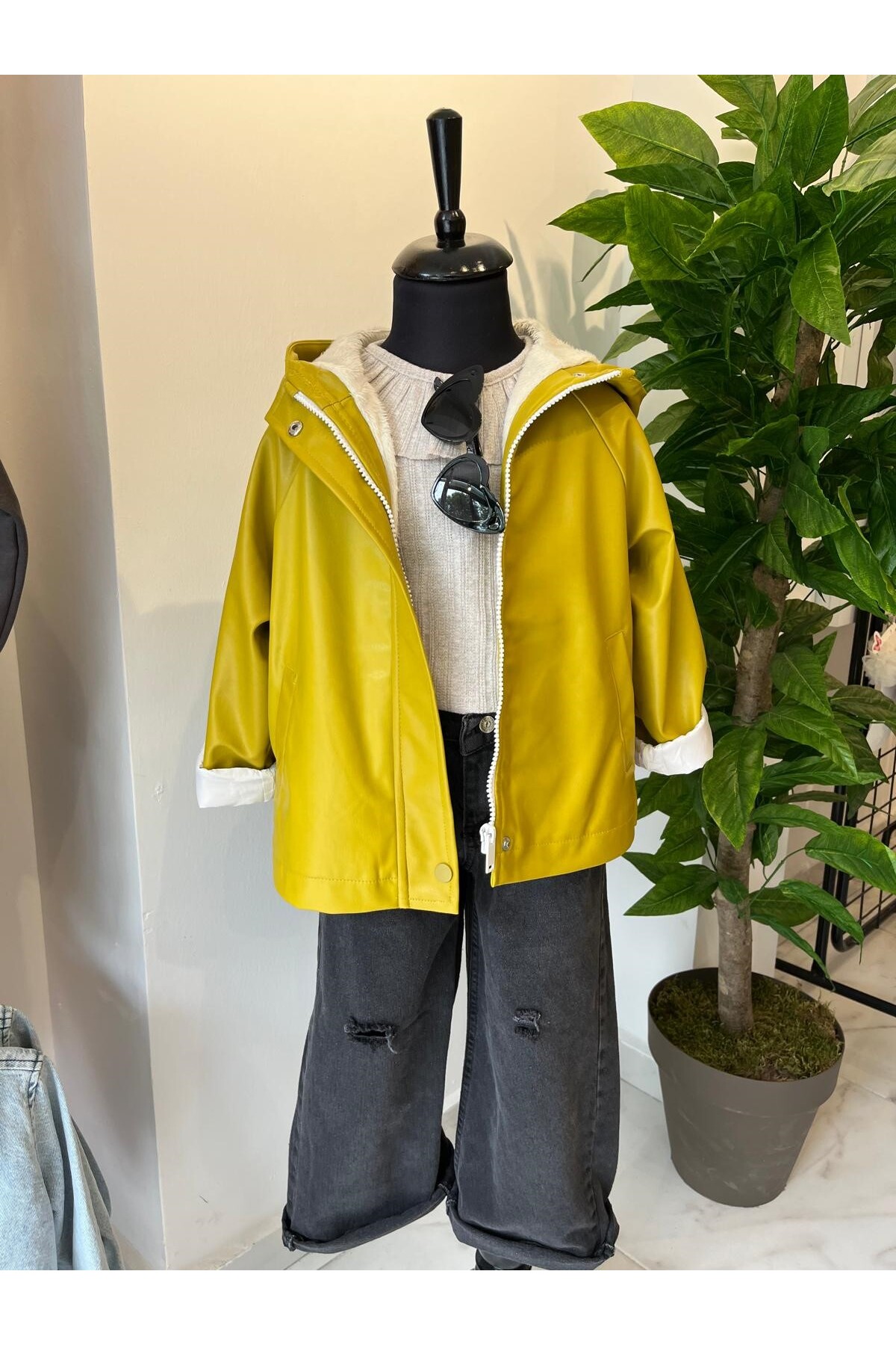 MnKids Unisex Su Geçirmez Yağmurluk fotoğrafı 2 (önizleme)