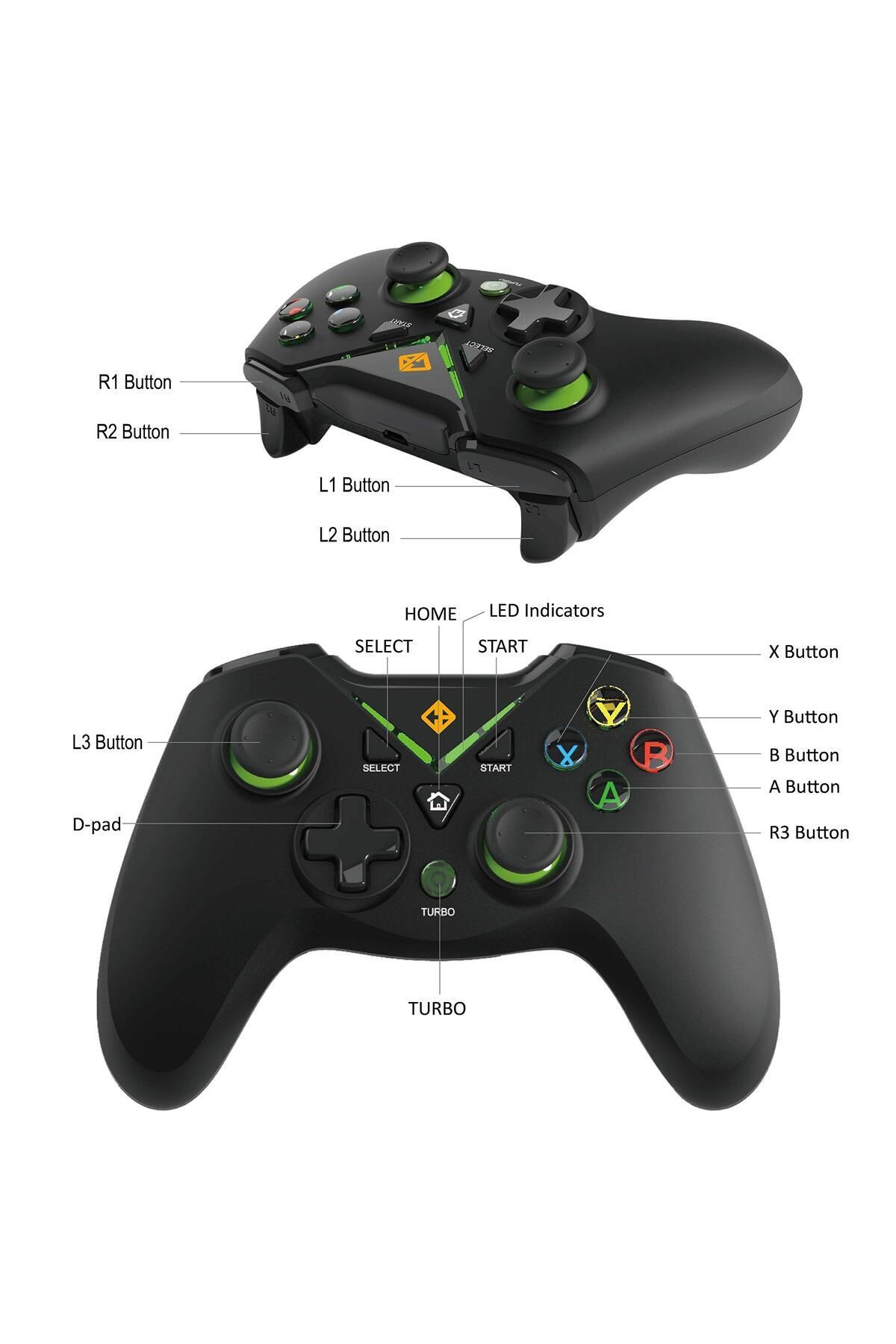 Cosmic Byte-Nebula 2.4g Wireless Gamepad | Pc/ps3 | Supports Windows Xp/7/8/10 | Gaming Controller 2