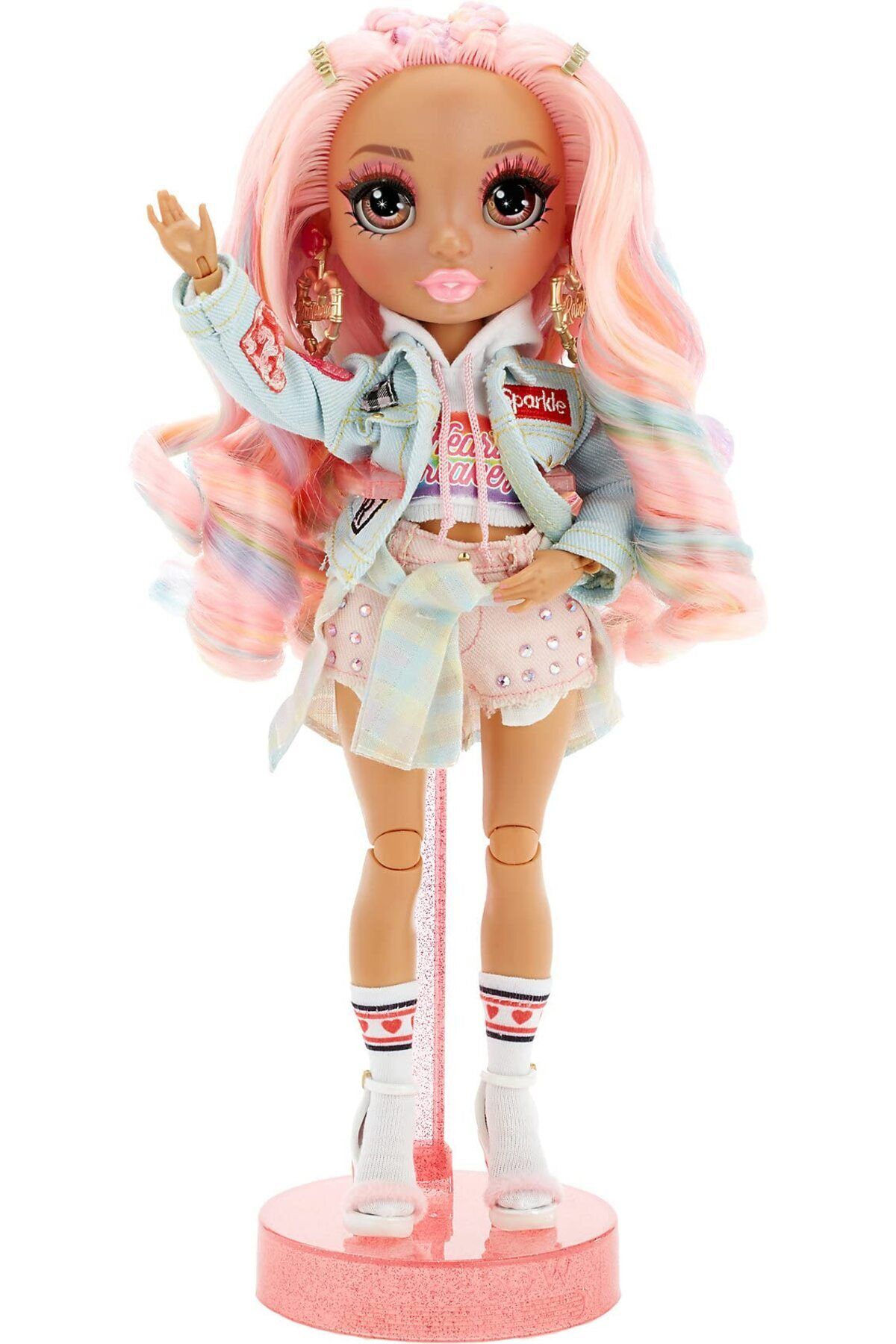 Rainbow High-My Runway Friend Amaya Raine | 24-inch Fashion Doll | 25 Accessories | Doll Playset | Stylish 4