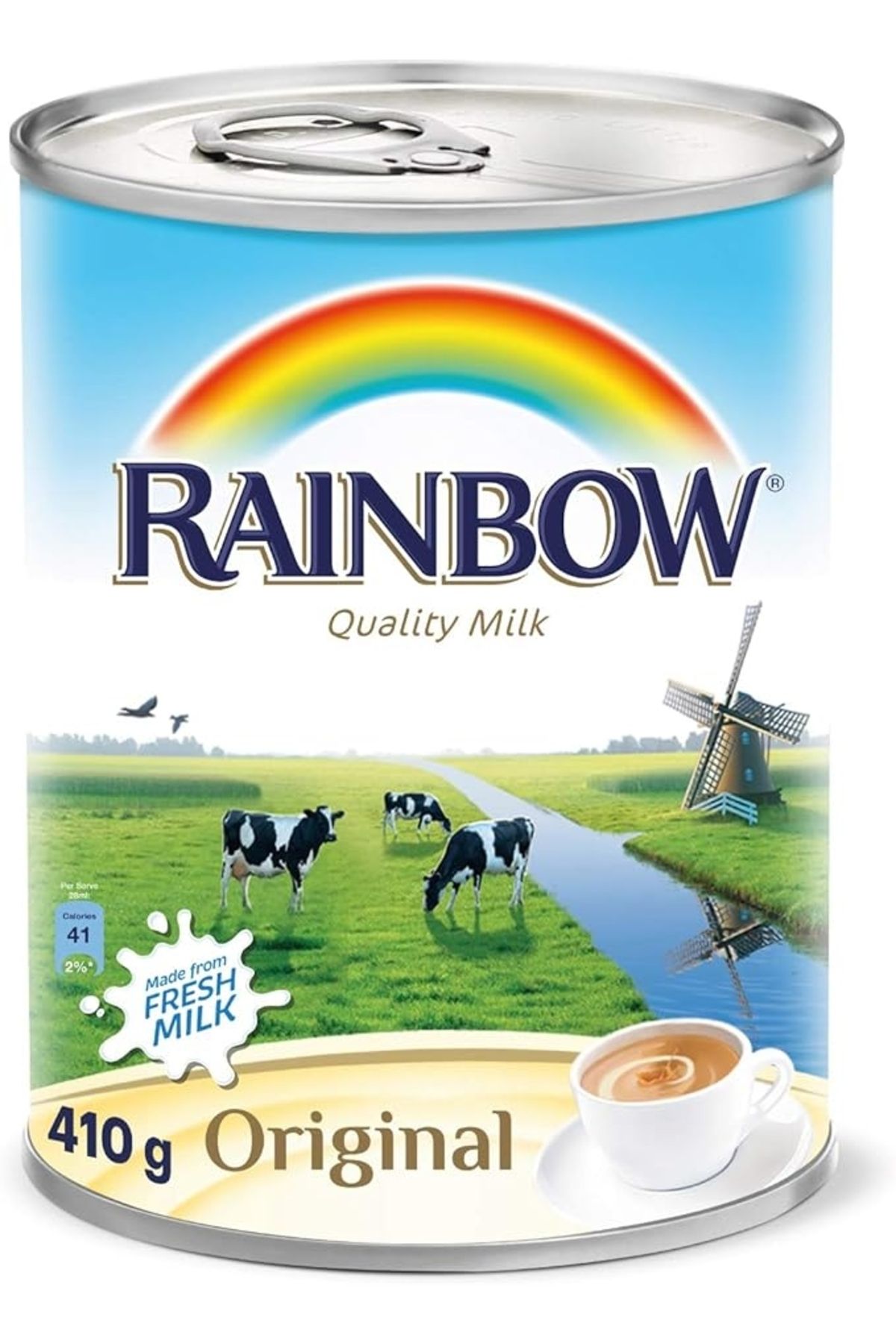 Rainbow Buharlaştırılmış Süt 410 gr