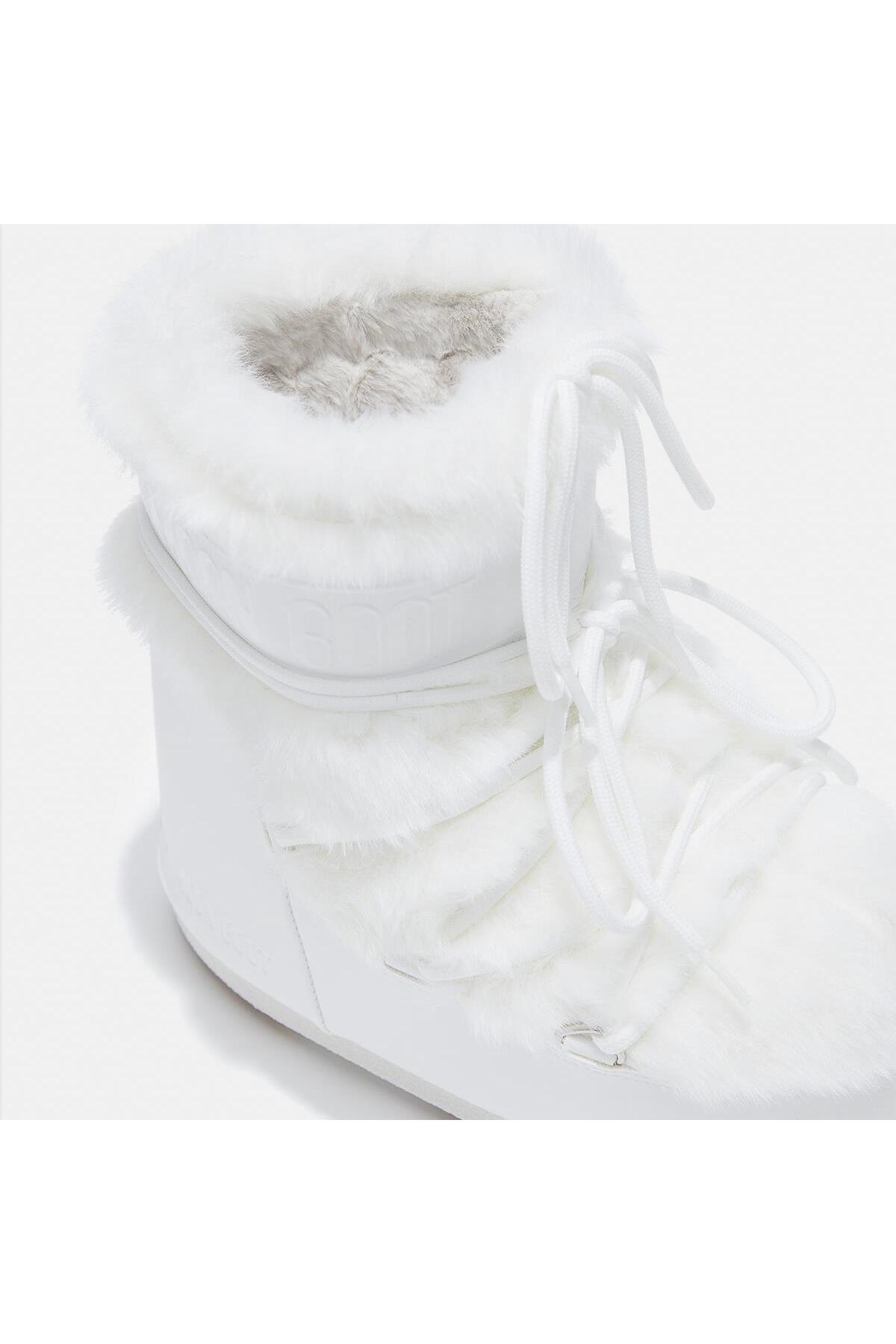 MOON BOOT İcon Low Faux Fur Kadın Bot-140939 görsel 3