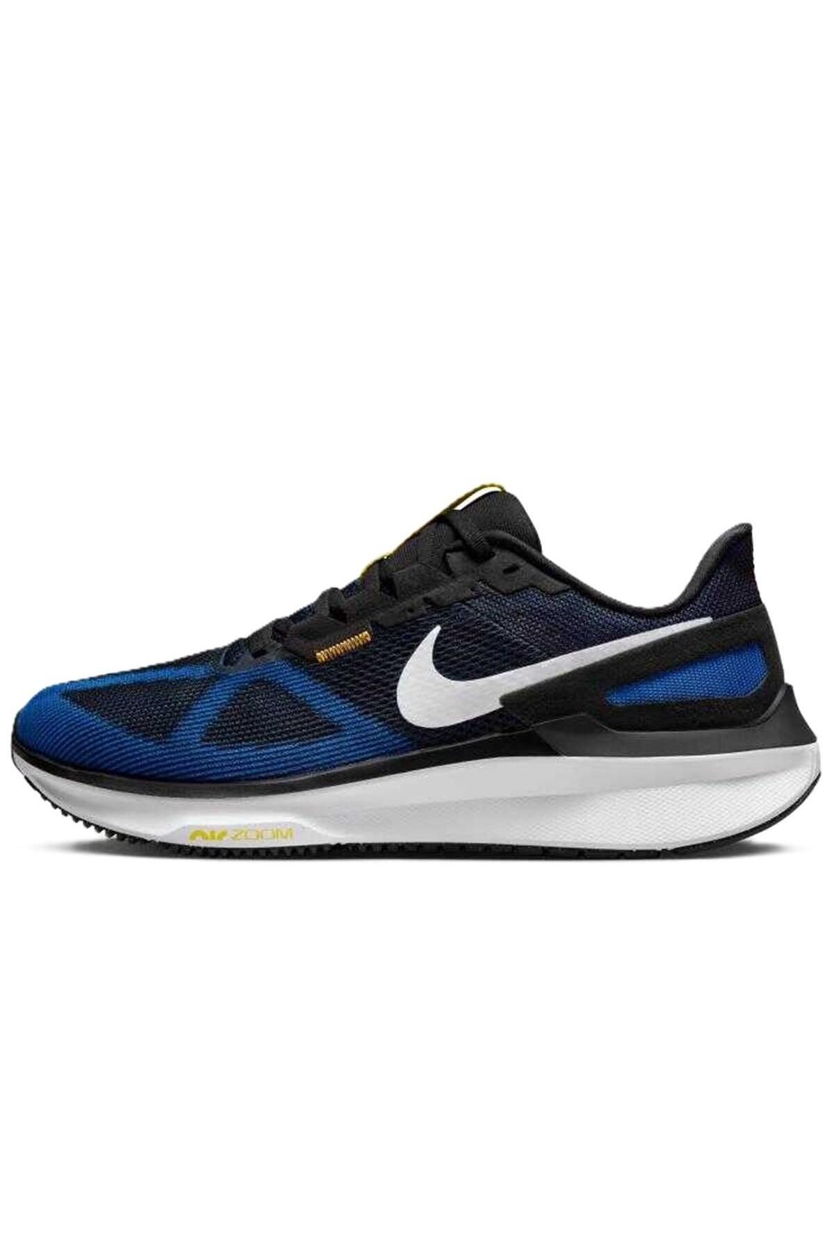 Nike-Air Zoom Structure 25 Running Shoes Walking Running Shoes Navy Blue 1