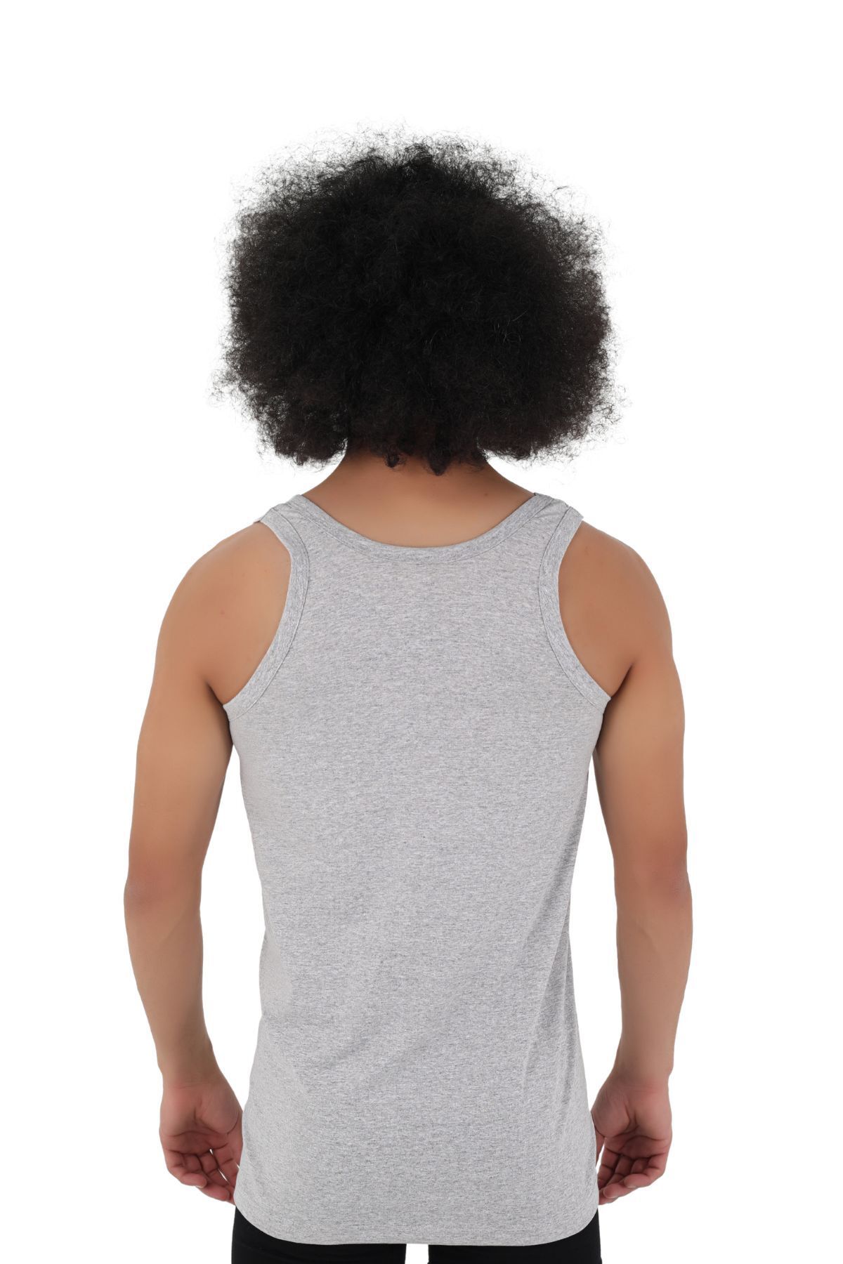 CENNETOĞLU-Men's Cotton Tank Top - Pack of 3 6