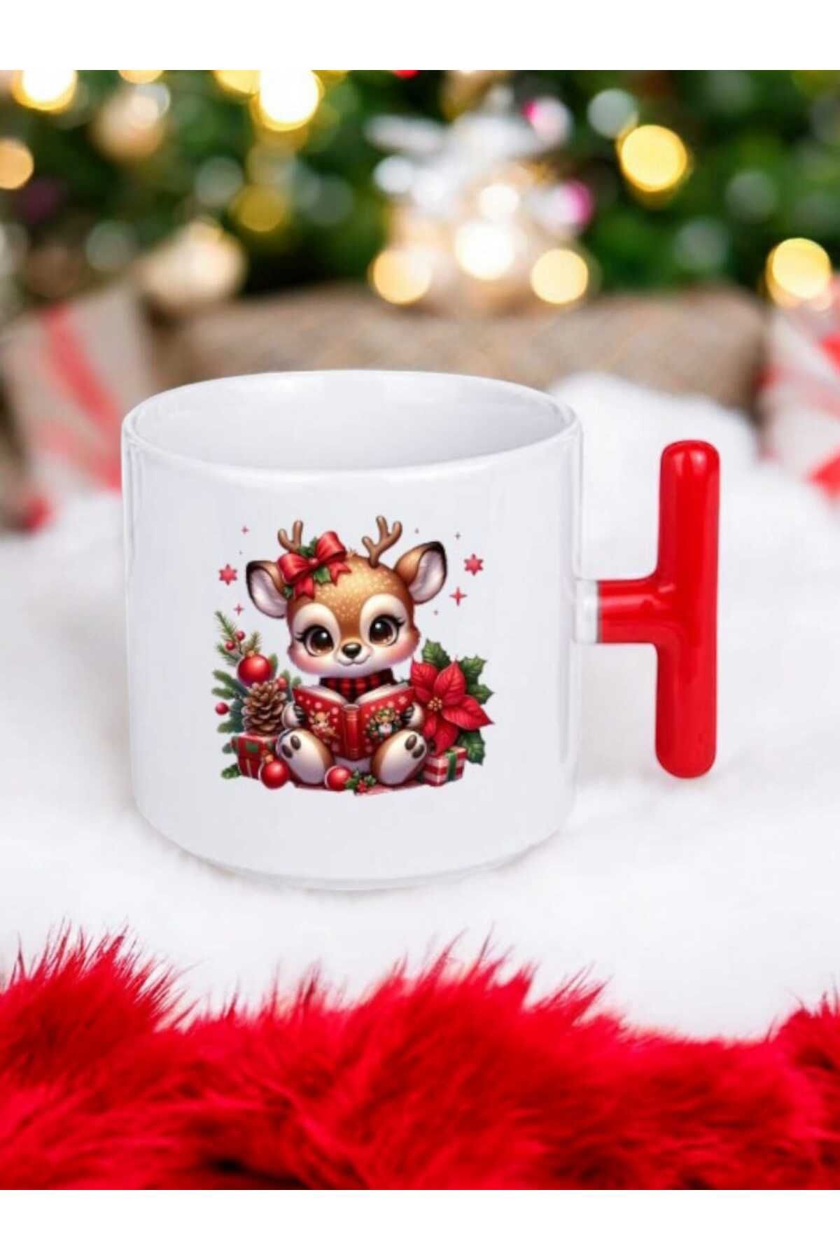 Tasarım-Christmas Mug Ceramic Mug Christmas Theme Mug Gift Mug Cup 1