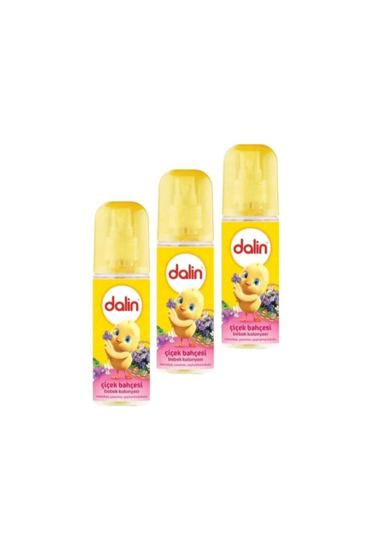 Dalin bebek kolonyası çiçek bahçesi 3 adet 150 ml