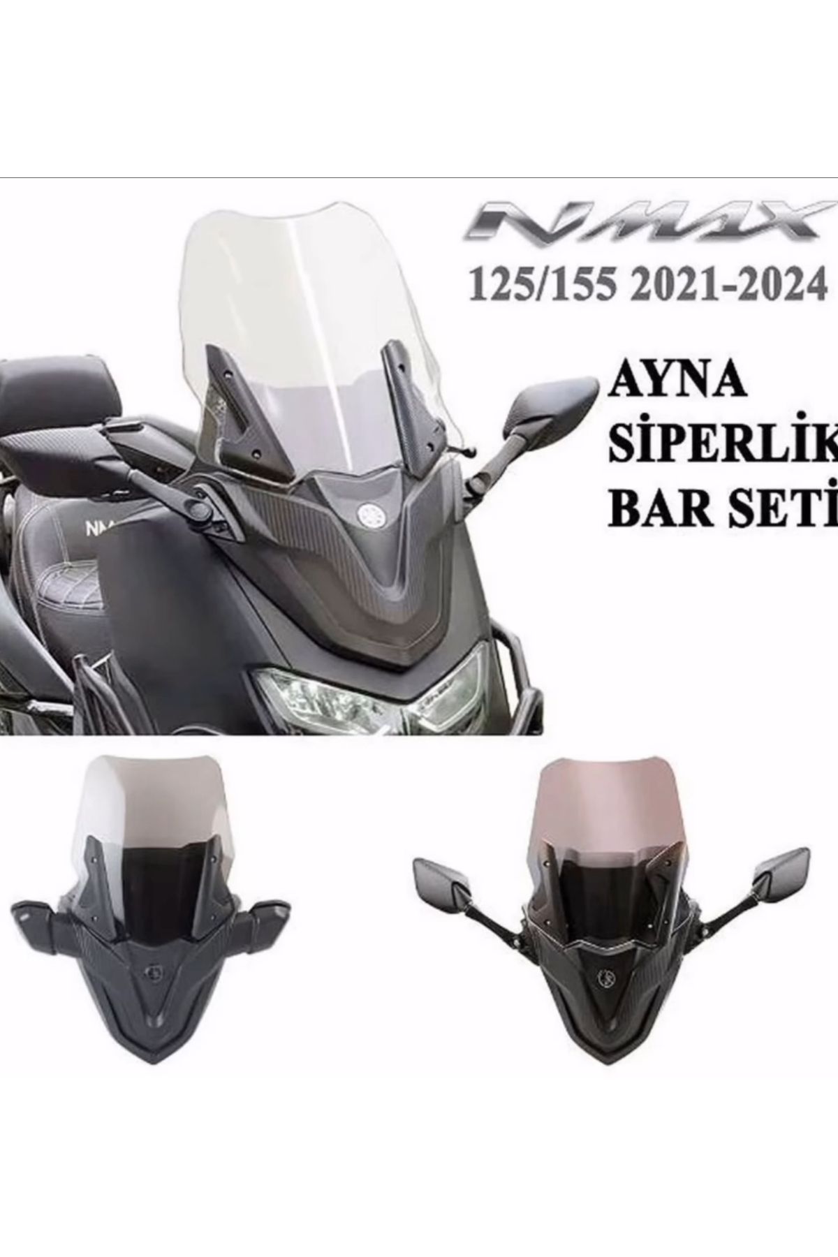 Yamaha Nmax 125 155 Katlanır Ayna Seti 2021 2024