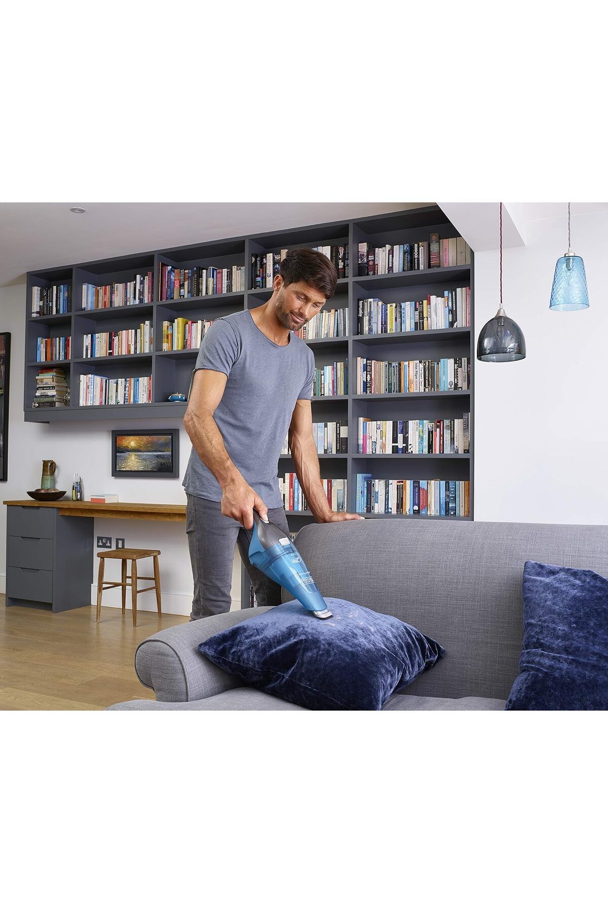 Black&Decker-Black+Decker Cordless Dustbuster - Wet & Dry Handheld Vacuum Cleaner 2