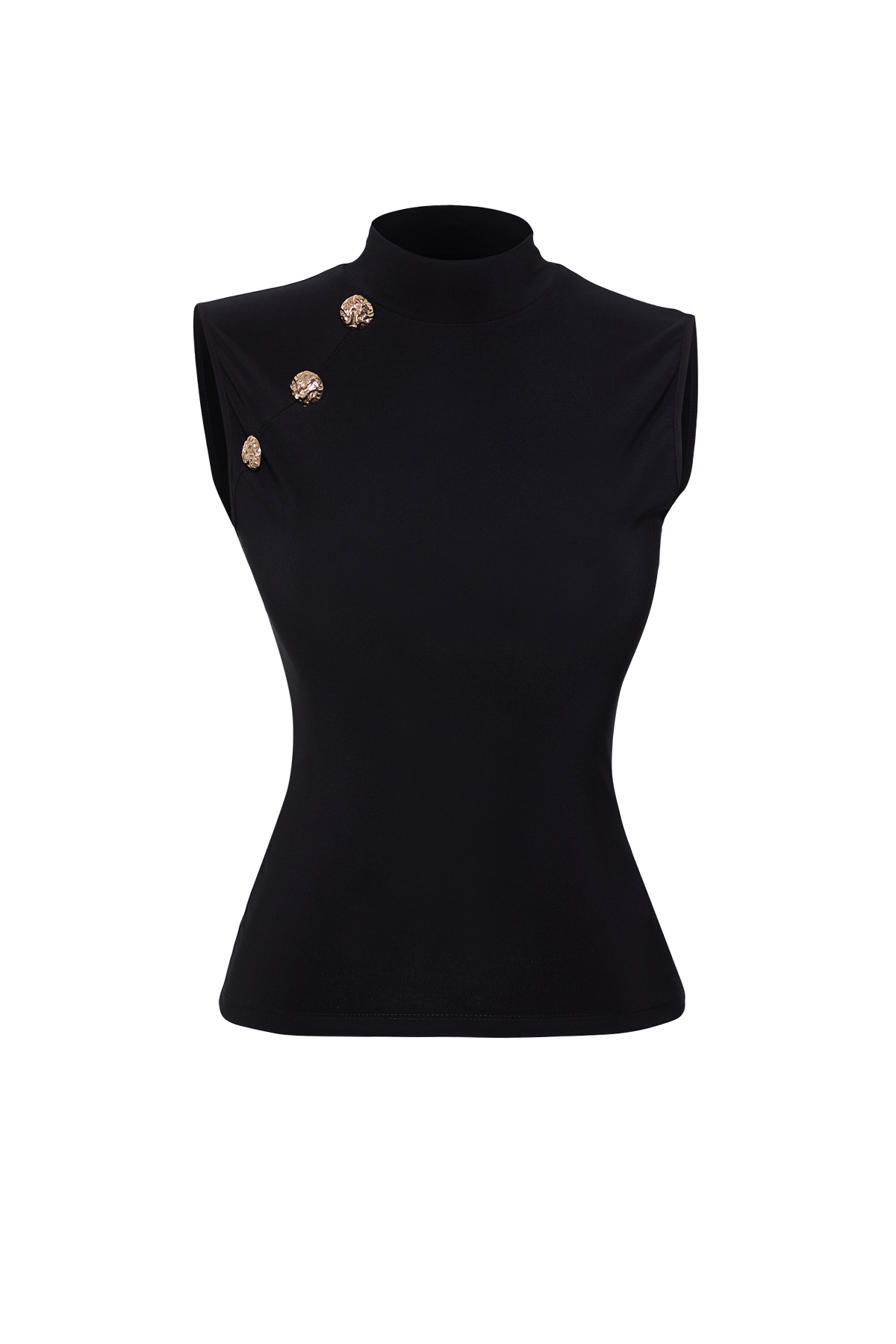 Trendyolmilla  Siyah Aksesuar Detaylı Örme Şık Bluz TPRSS25BZ00020