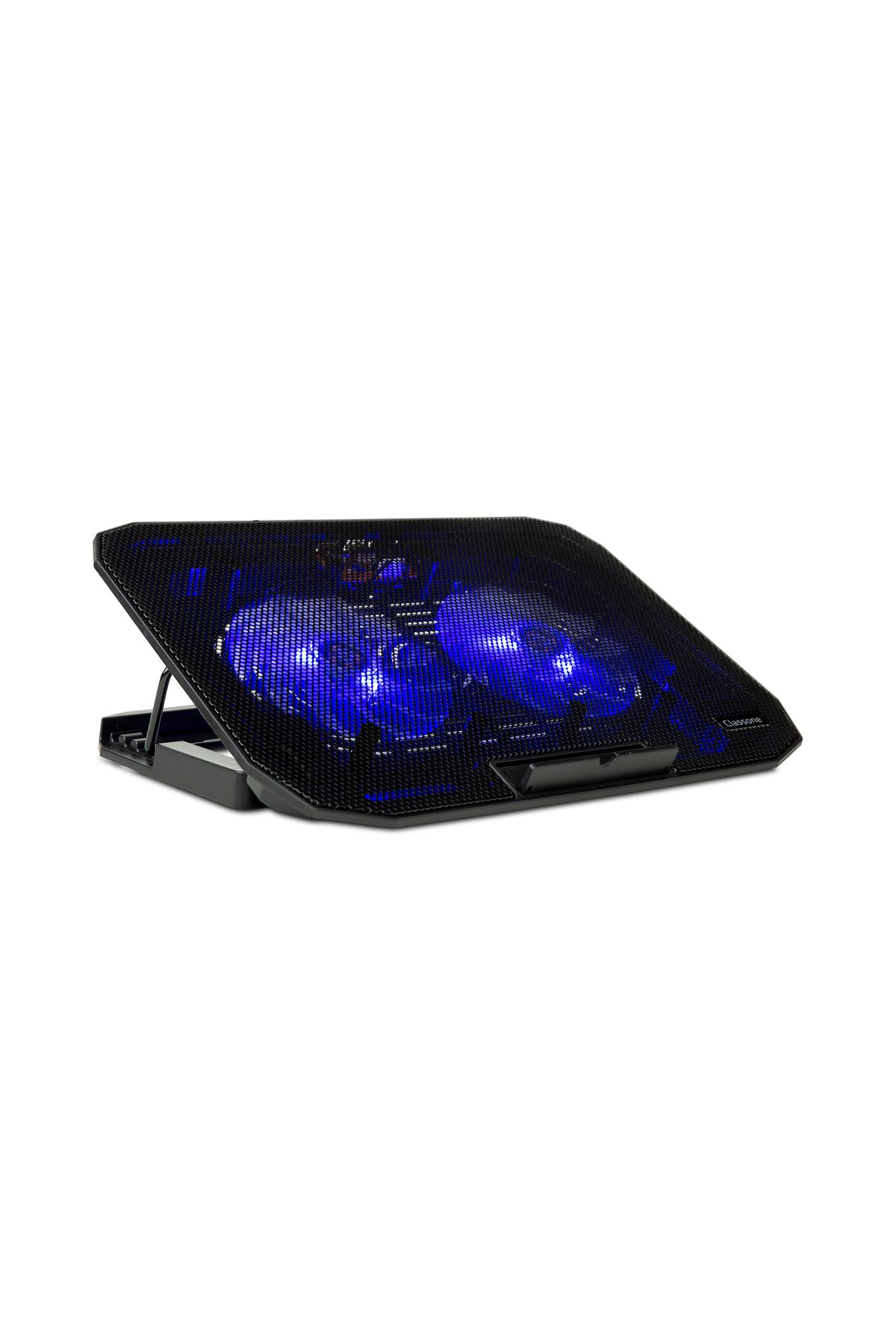 Classone M40 Gaming Laptop Soğutucu Notebook Standı, Mavi Led ,14-15.6-17 Inch Uyumlu, 2 Fan, 2 Usb