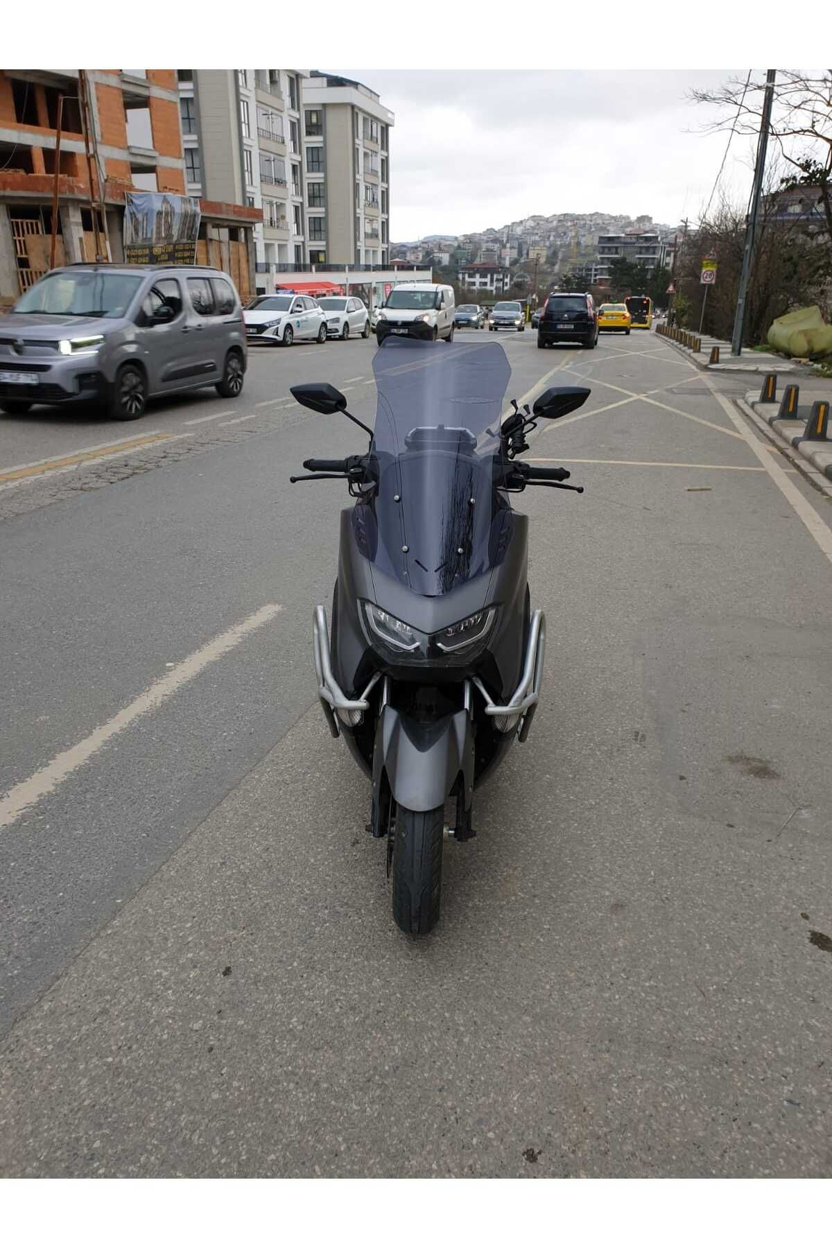 Falcon Cmax 155 Siperlik Ön Cam 2023-2025 Model 65cm Füme Renkli 4mm ORTA BOYLU CAM
