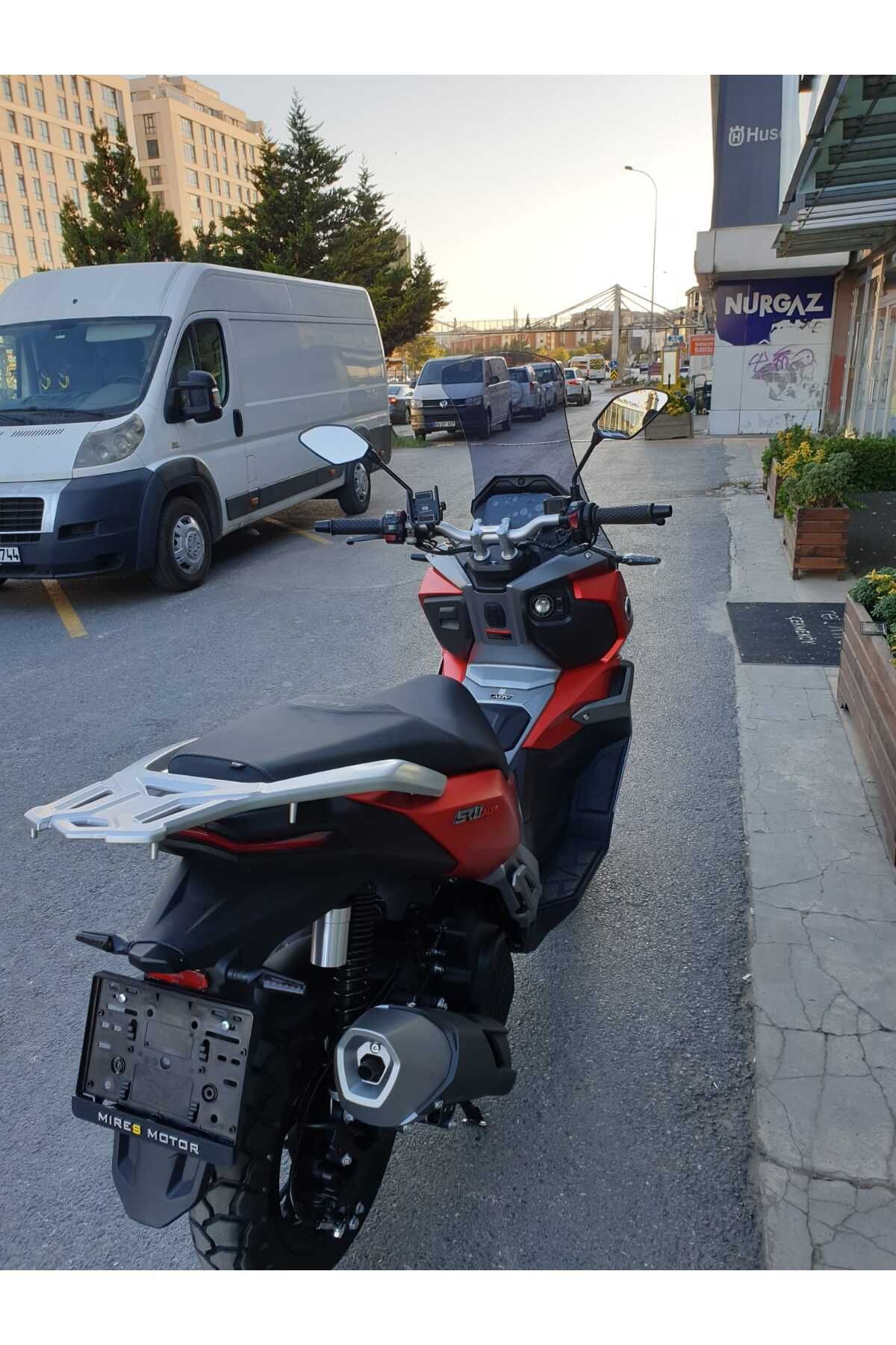 Voge SR1 ADV Siperlik Ön Cam 2023-2025 Model 71cm Füme Renkli 4mm
