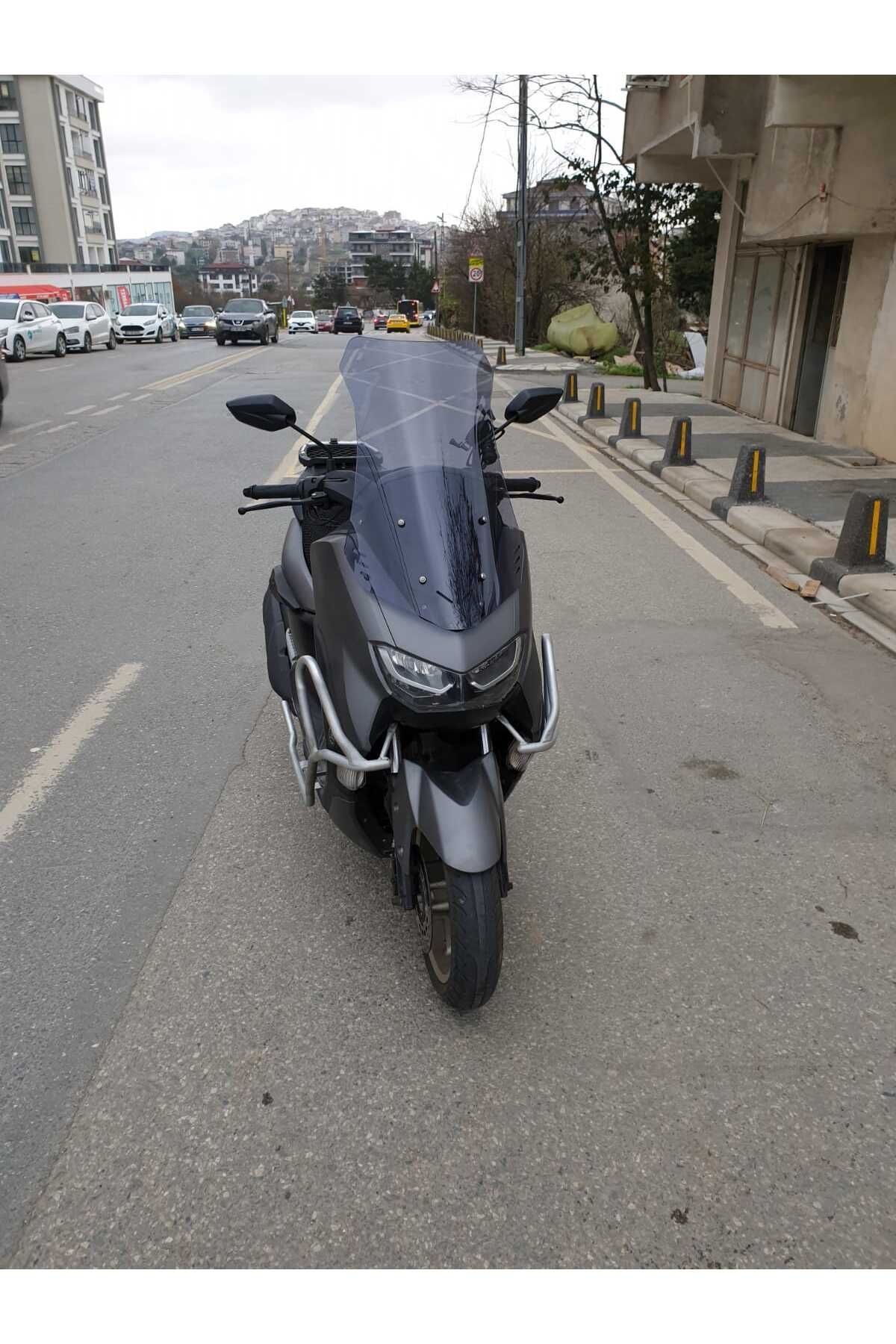 Falcon Cmax 155 Siperlik Ön Cam 2023-2025 Model 65cm Füme Renkli 4mm ORTA BOYLU CAM