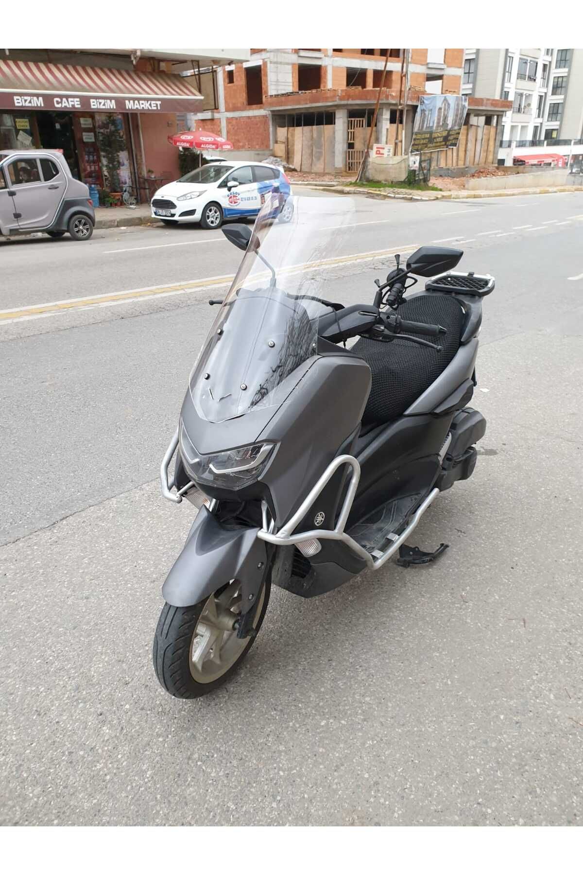 Falcon Cmax 155 Siperlik Ön Cam 2023-2025 Model 65cm Şeffaf Renkli 4mm ORTA BOYLU CAM