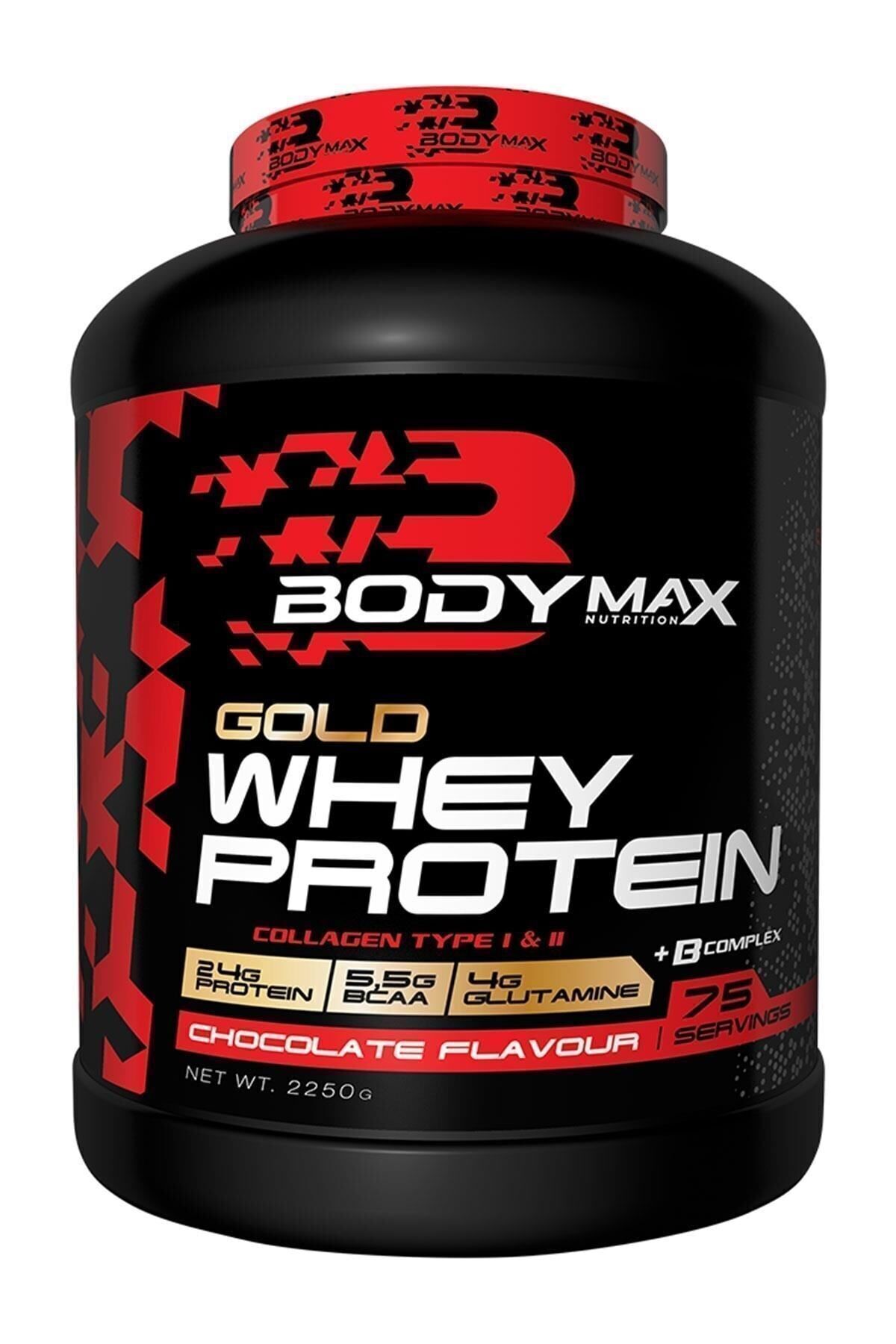 BODYMAX Gold Whey Protein Tozu 2250g | Çikolata Aromalı | 75 Servis ...