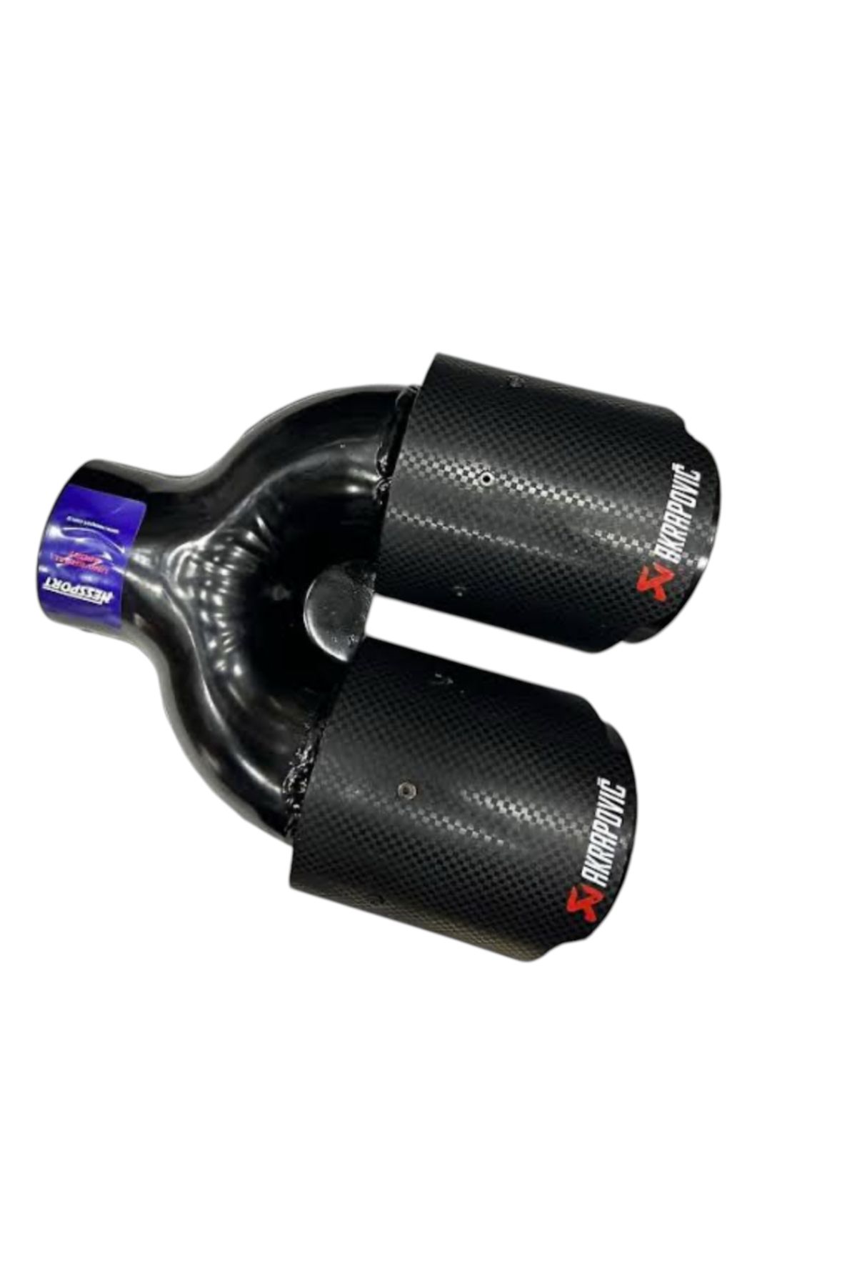 Akrapovic AKRAPOVİC 90 LIK EŞİT ÇİFTLİ EGZOZ UCU