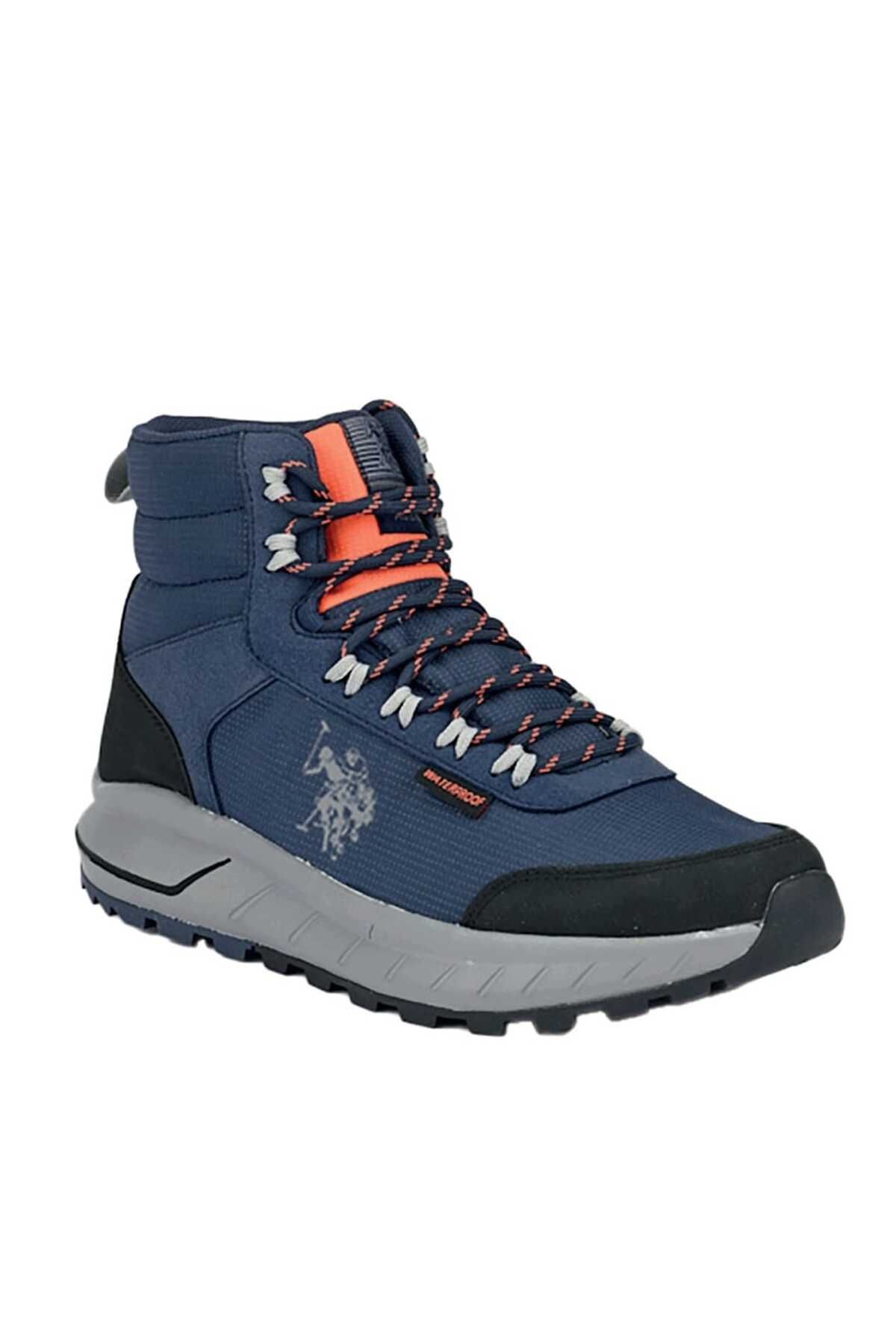 U.S. Polo Assn.-Elha Dark Blue Men's Waterproof Boots 1